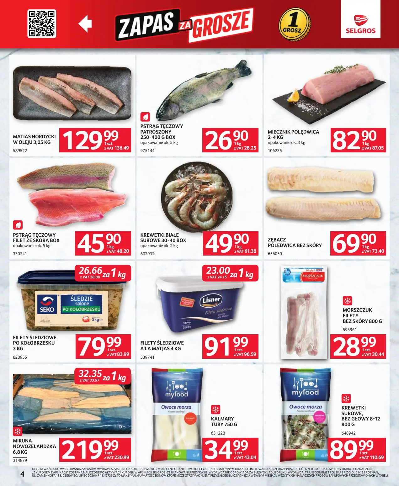gazetka promocyjna SELGROS Oferta dla gastronomii - Strona 4
