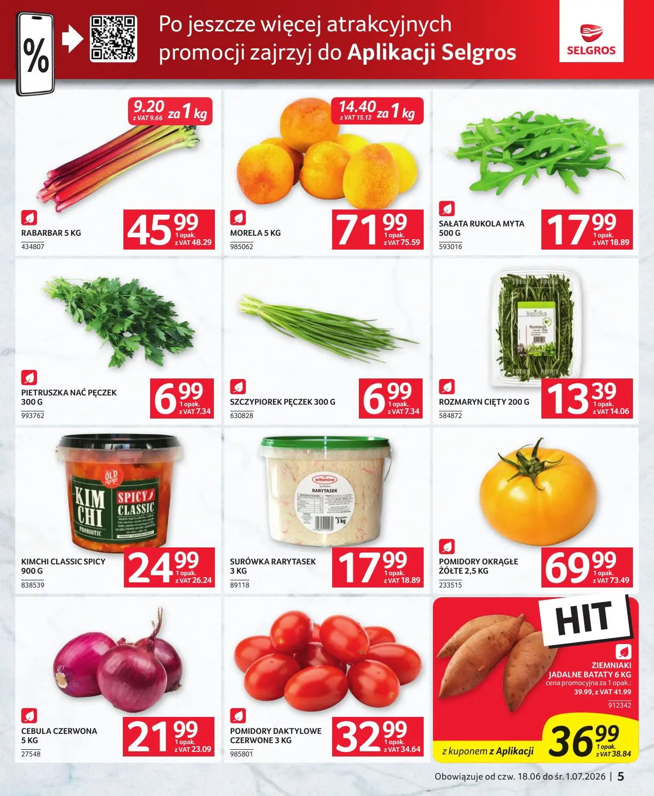 gazetka promocyjna SELGROS Oferta dla gastronomii - Strona 5