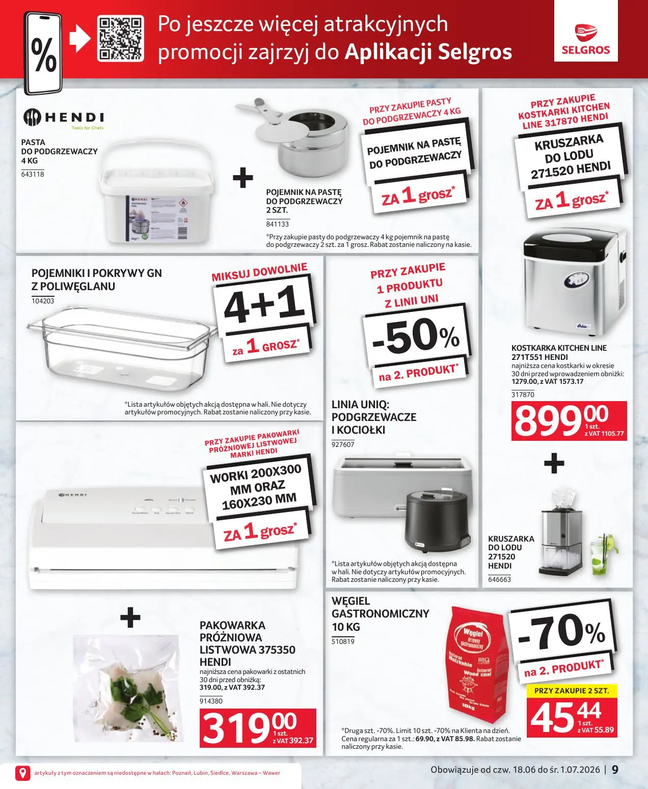gazetka promocyjna SELGROS Oferta dla gastronomii - Strona 9