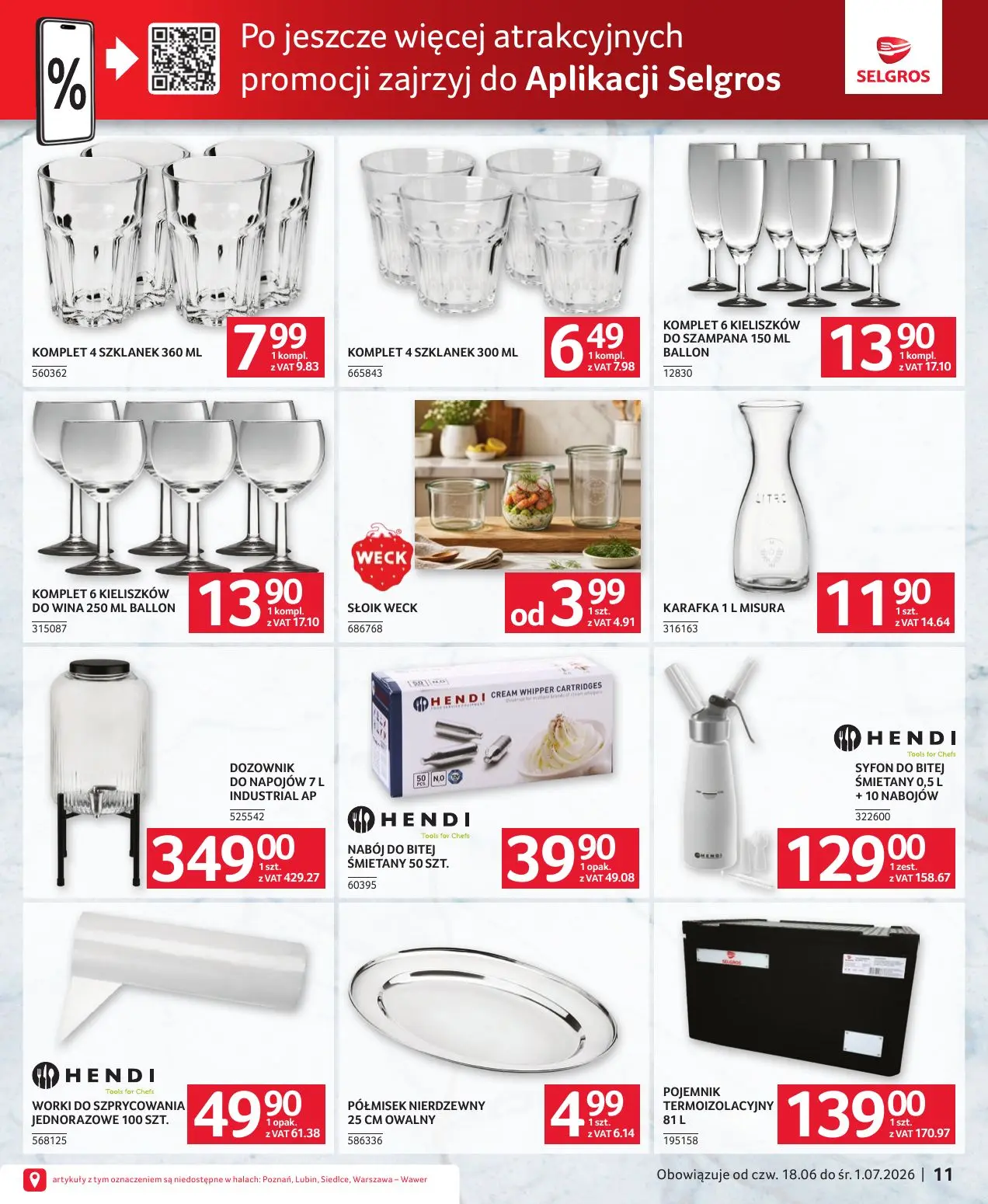 gazetka promocyjna SELGROS Oferta dla gastronomii - Strona 11