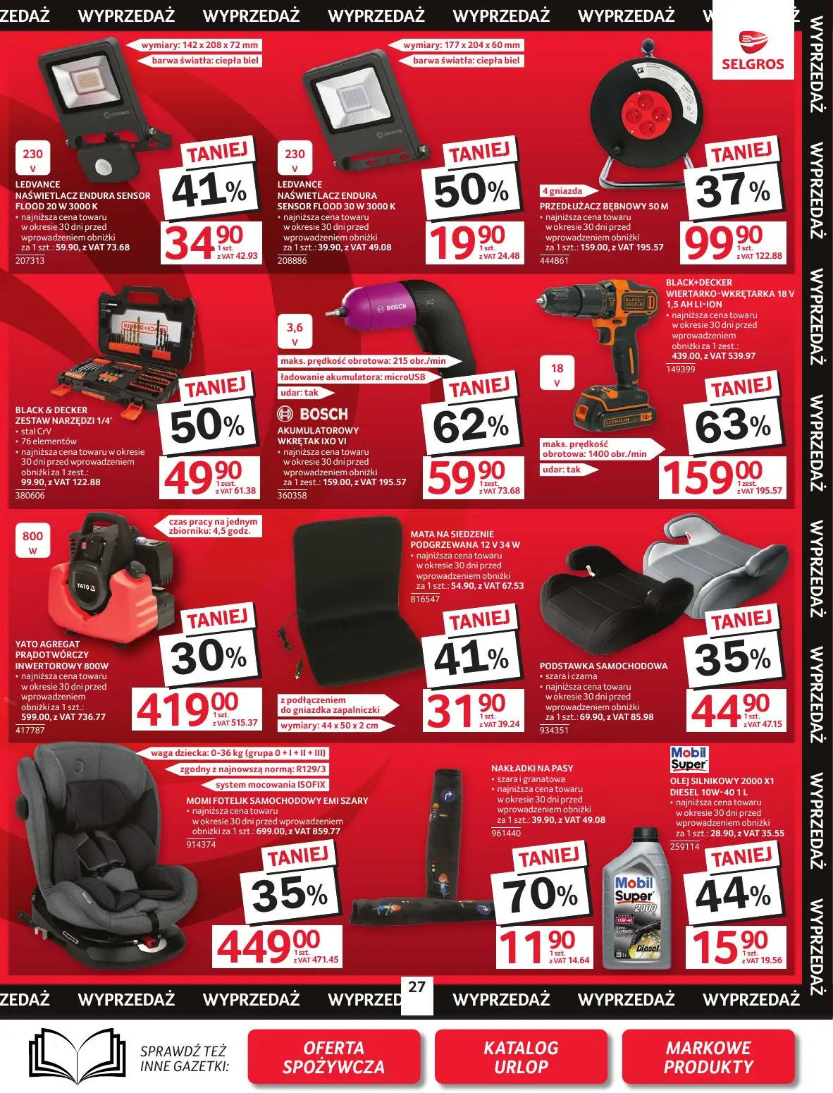 gazetka promocyjna SELGROS Oferta przemysłowa - Strona 29