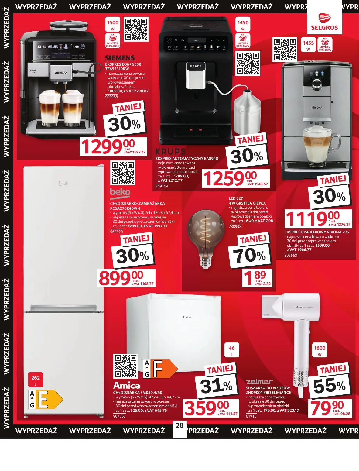 gazetka promocyjna SELGROS Oferta przemysłowa - Strona 30