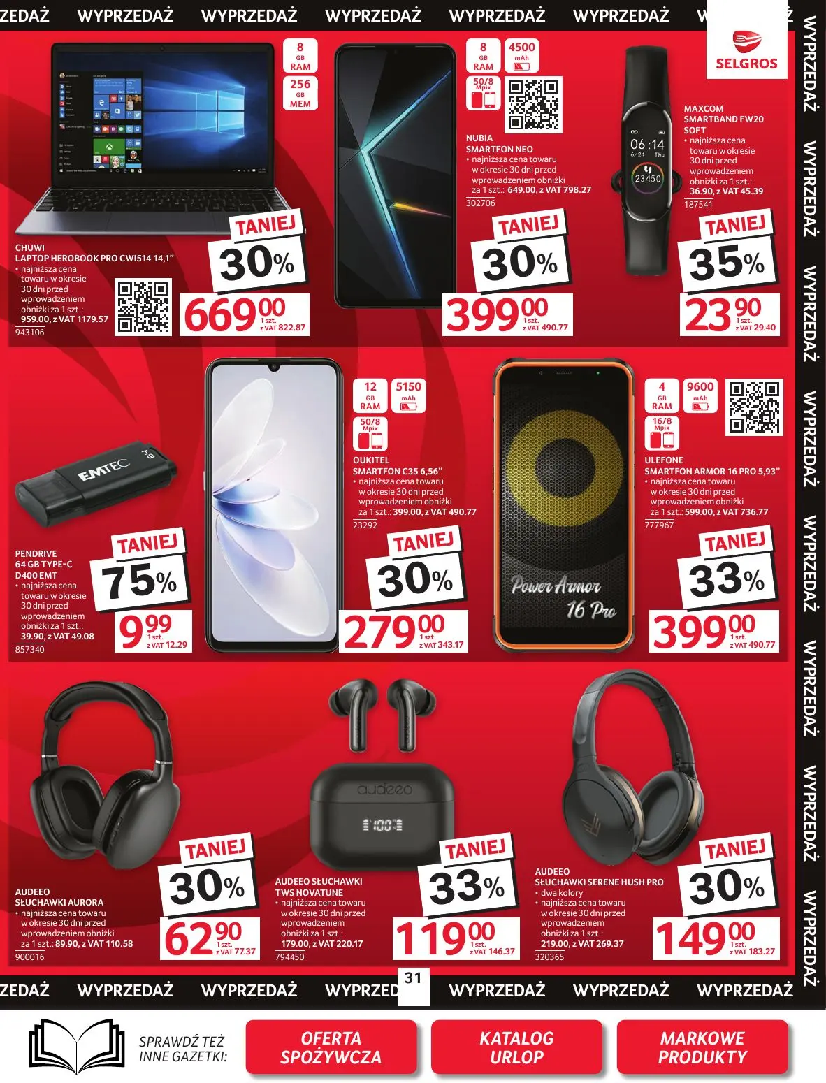 gazetka promocyjna SELGROS Oferta przemysłowa - Strona 33