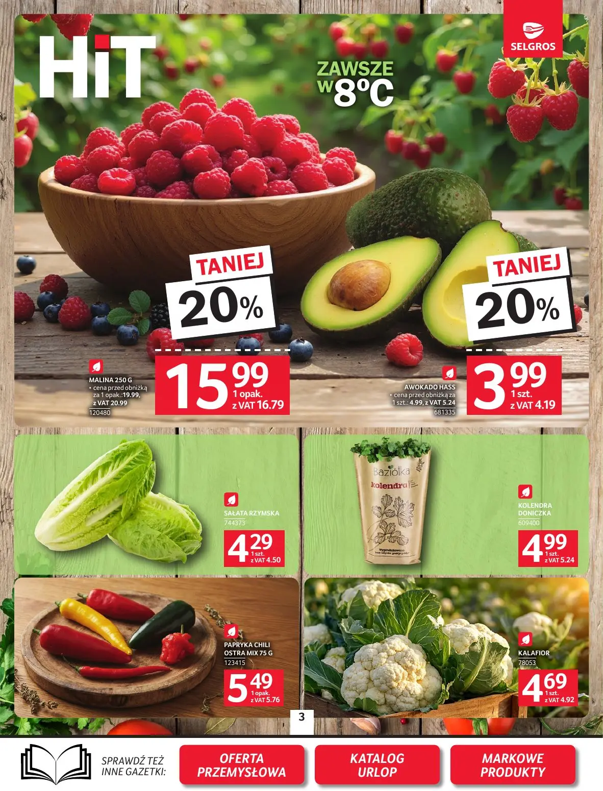 gazetka promocyjna SELGROS Oferta spożywcza - Strona 3