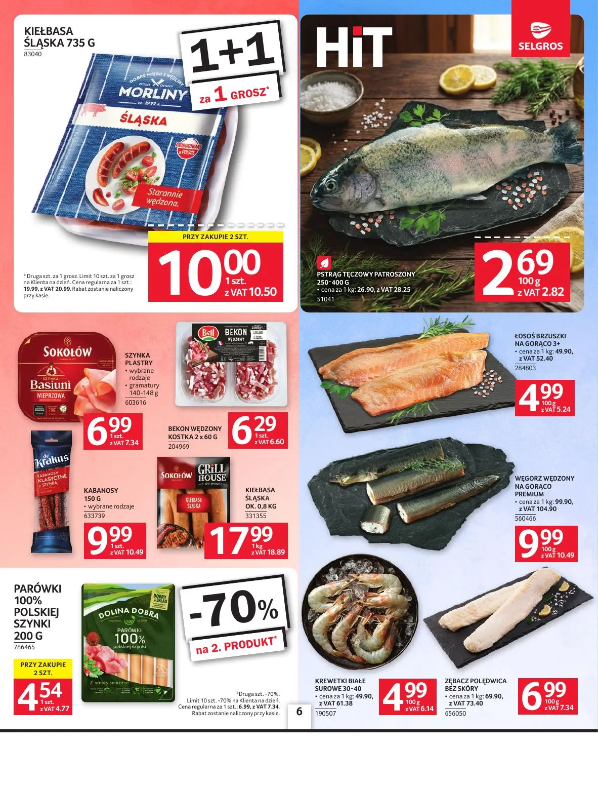 gazetka promocyjna SELGROS Oferta spożywcza - Strona 6