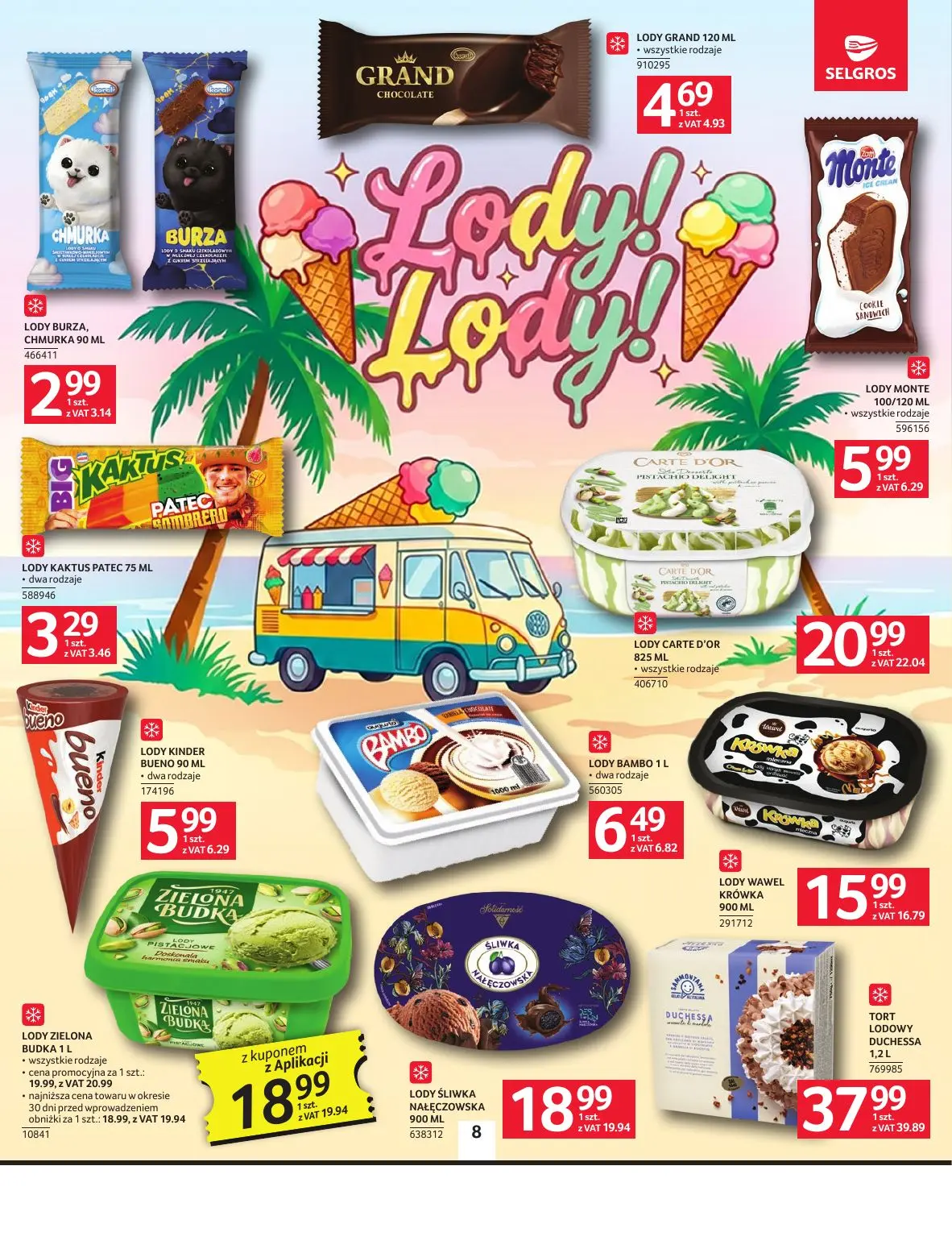gazetka promocyjna SELGROS Oferta spożywcza - Strona 8