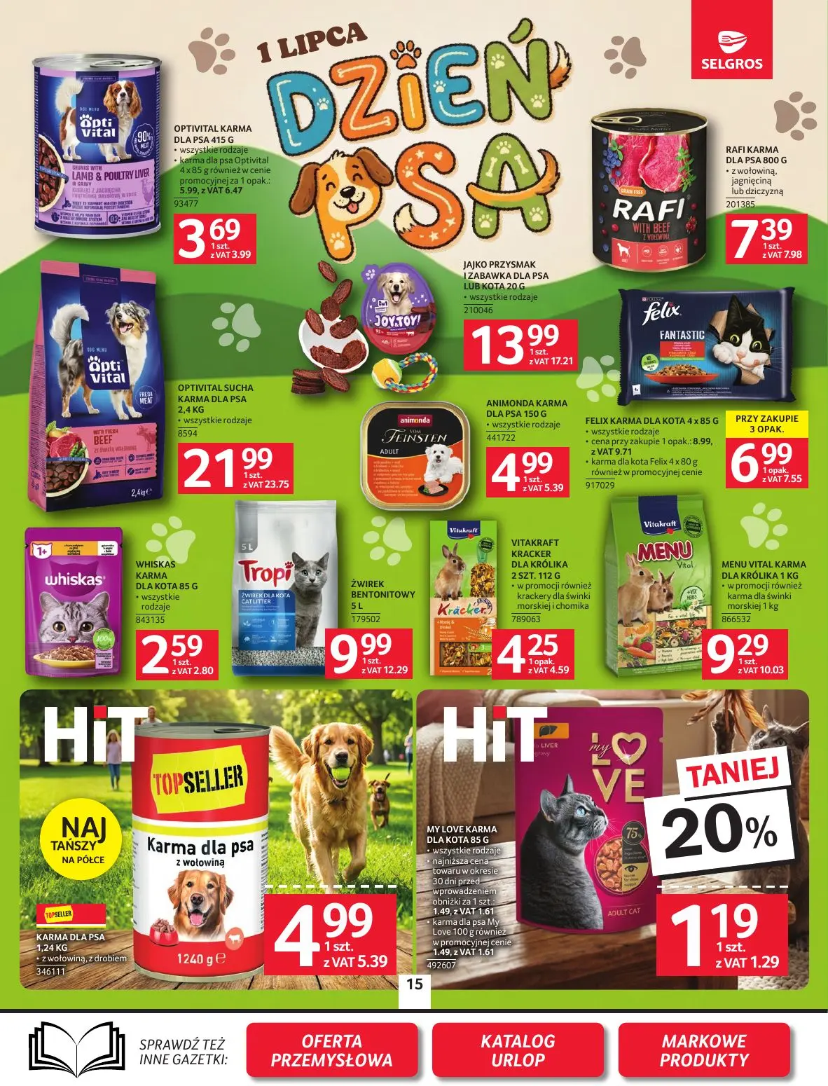 gazetka promocyjna SELGROS Oferta spożywcza - Strona 15
