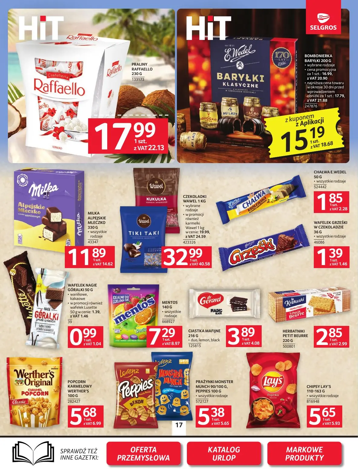 gazetka promocyjna SELGROS Oferta spożywcza - Strona 17