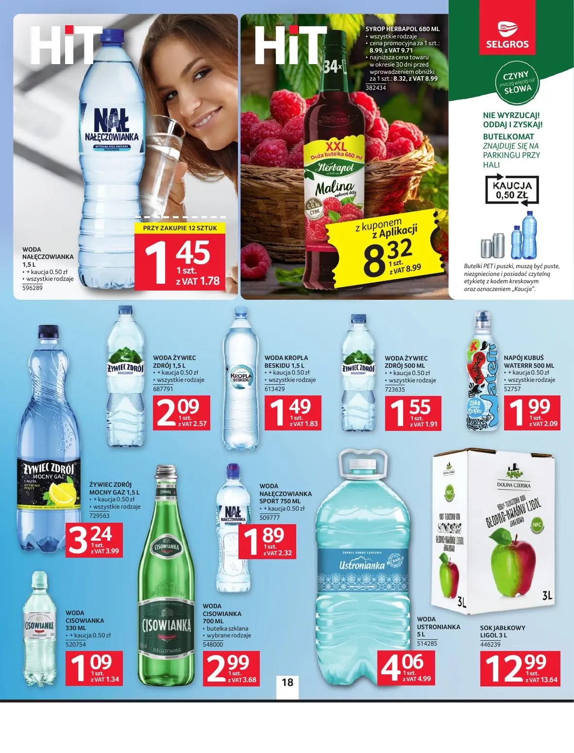 gazetka promocyjna SELGROS Oferta spożywcza - Strona 18
