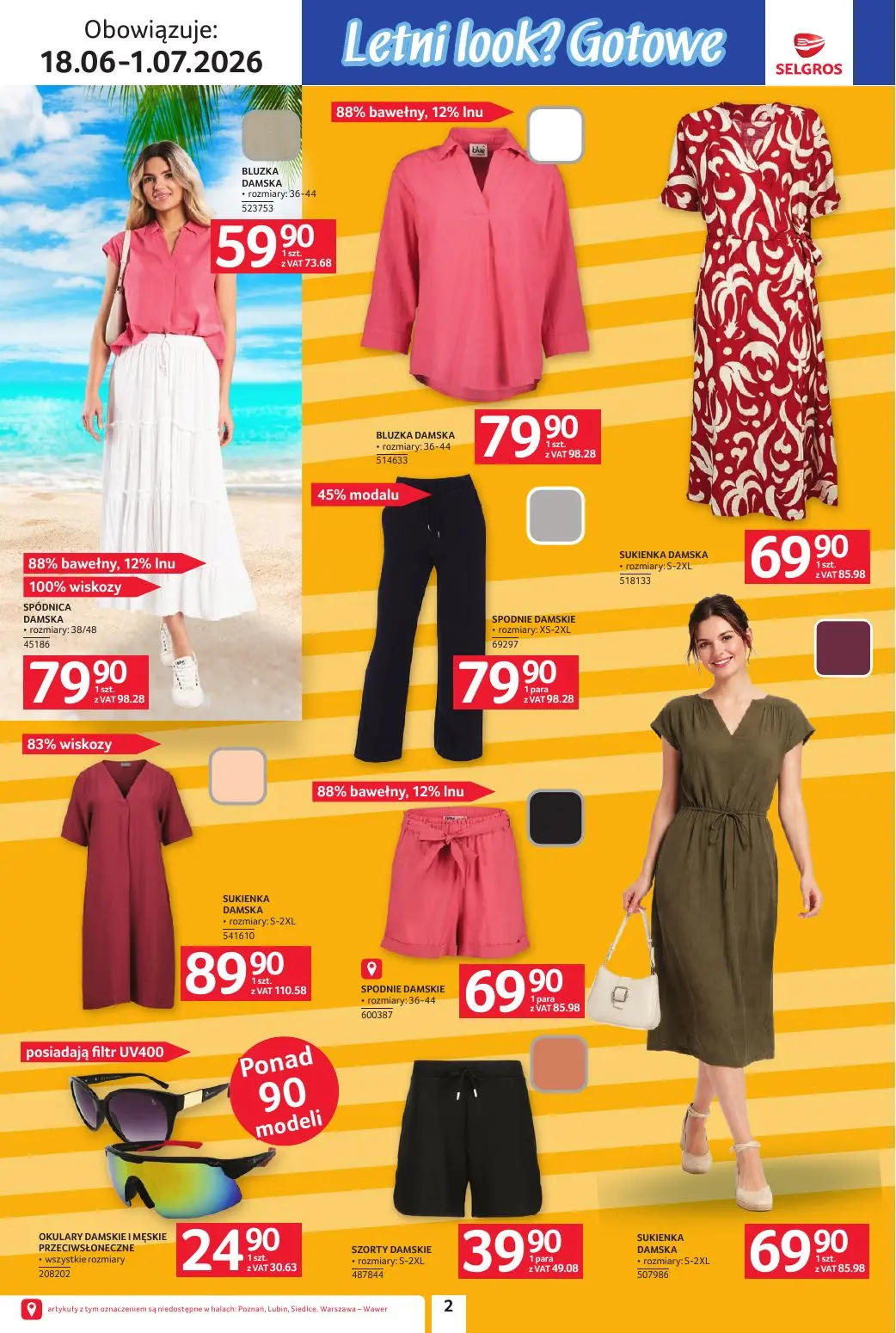 gazetka promocyjna SELGROS Katalog Urlop - Strona 2
