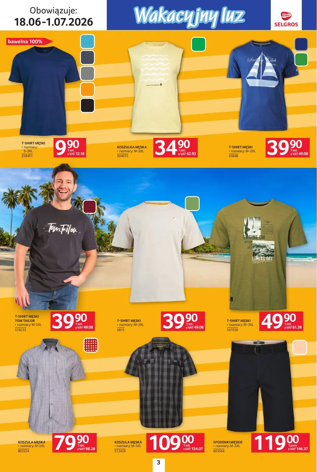 gazetka promocyjna SELGROS Katalog Urlop - Strona 3