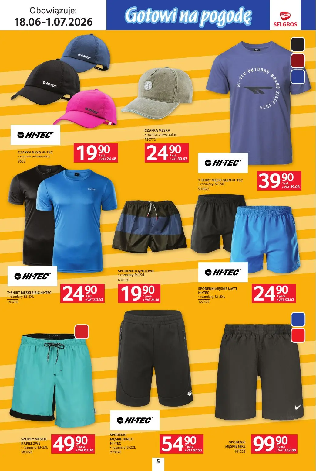 gazetka promocyjna SELGROS Katalog Urlop - Strona 5
