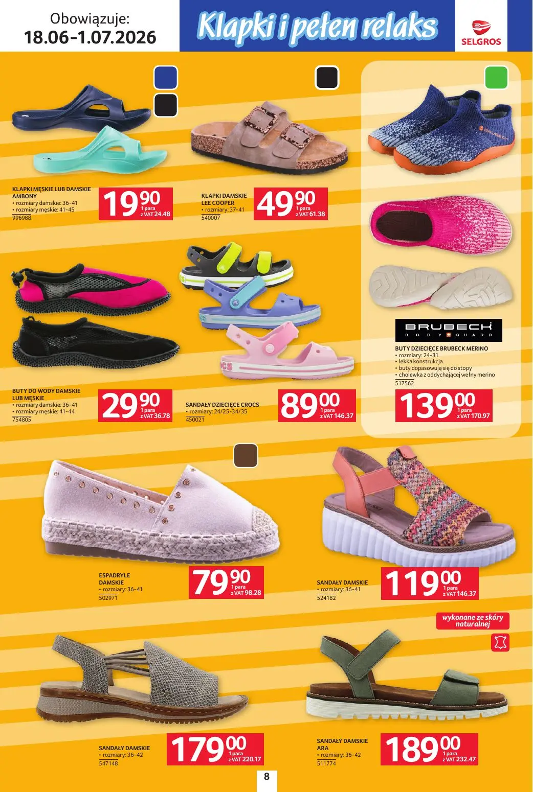 gazetka promocyjna SELGROS Katalog Urlop - Strona 8