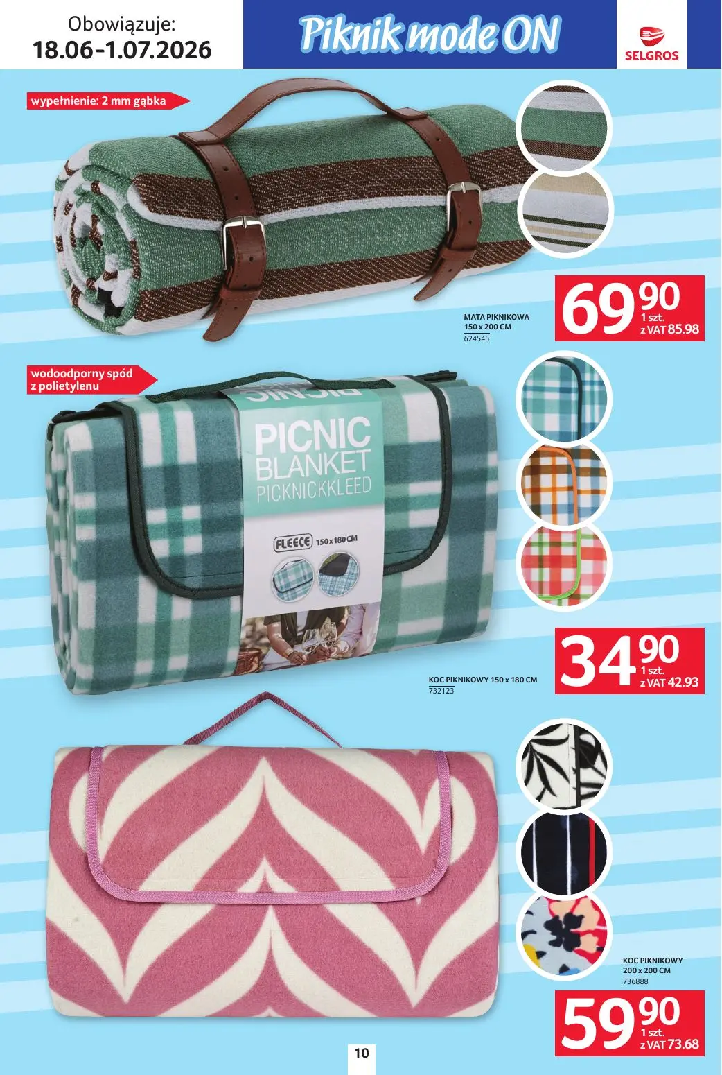 gazetka promocyjna SELGROS Katalog Urlop - Strona 10