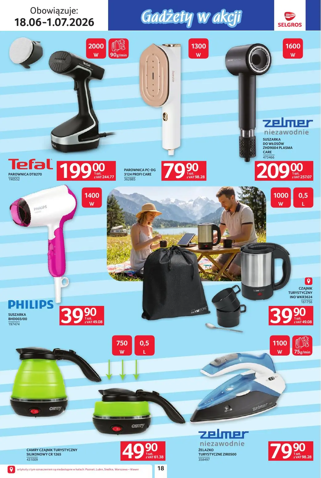 gazetka promocyjna SELGROS Katalog Urlop - Strona 18
