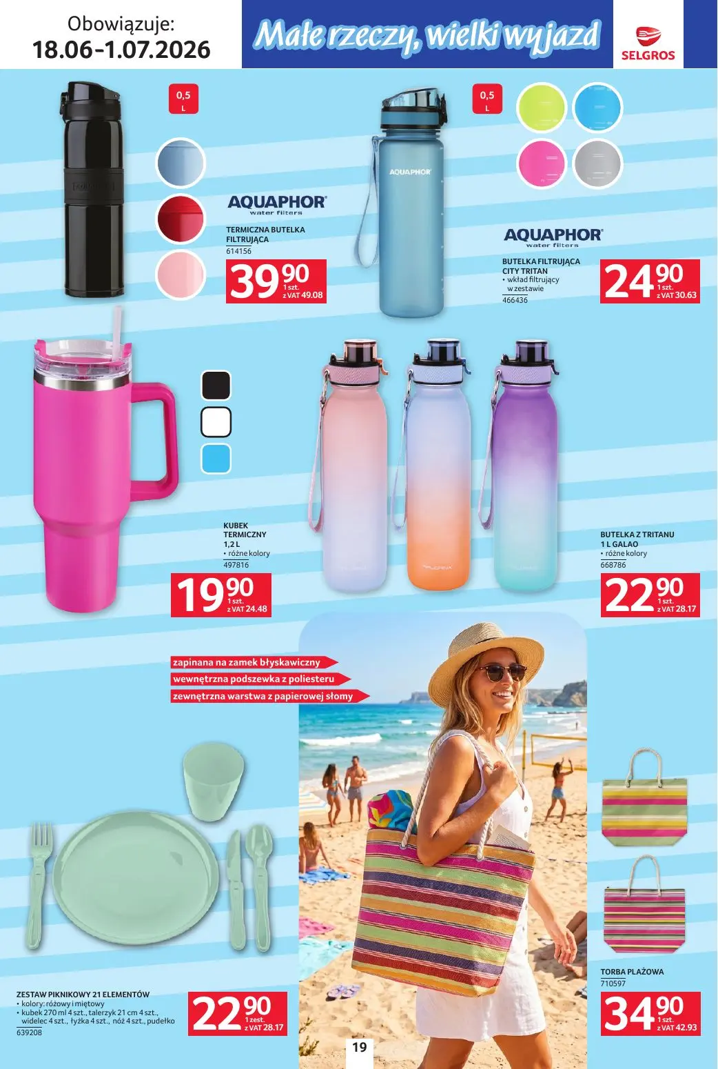 gazetka promocyjna SELGROS Katalog Urlop - Strona 19