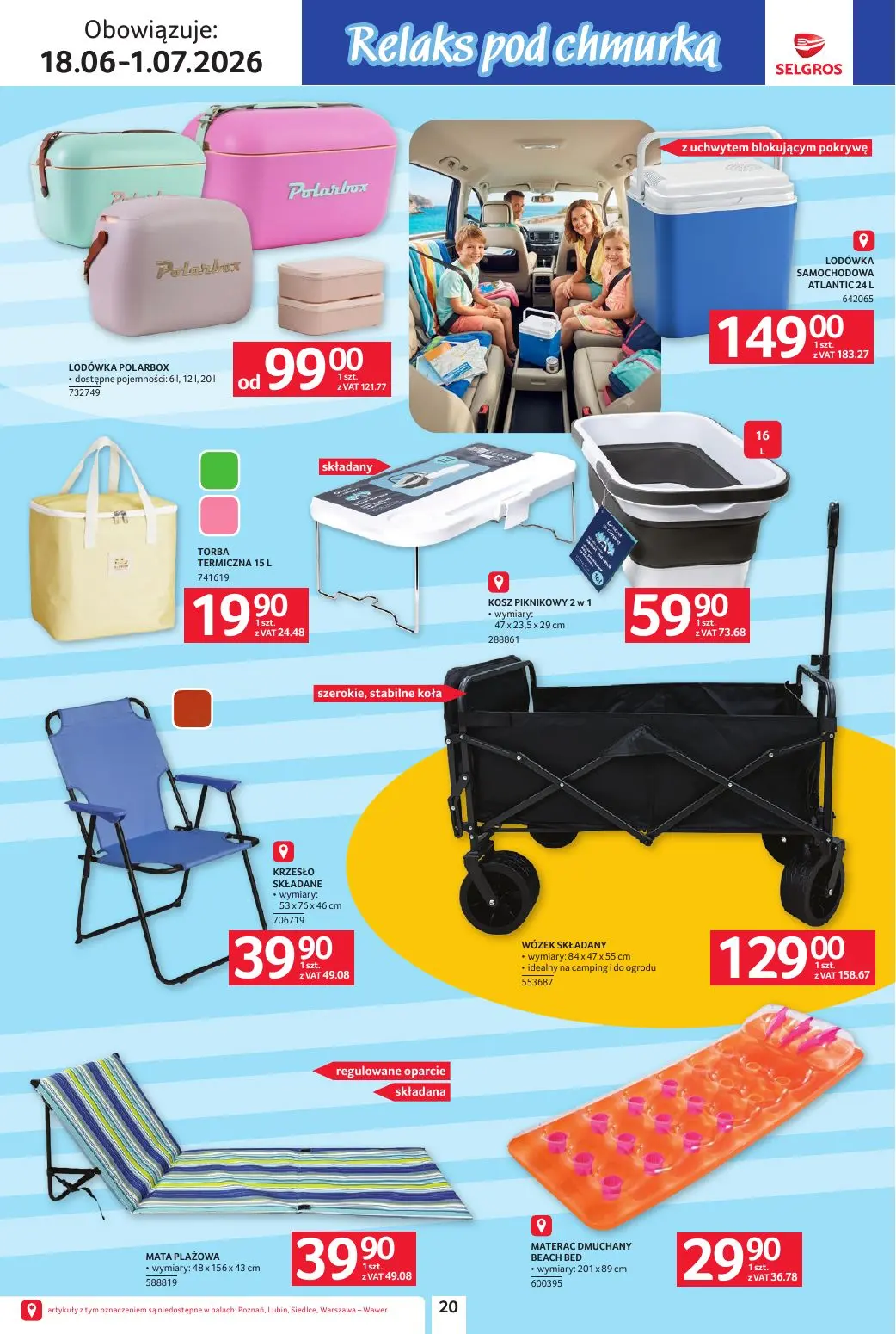 gazetka promocyjna SELGROS Katalog Urlop - Strona 20
