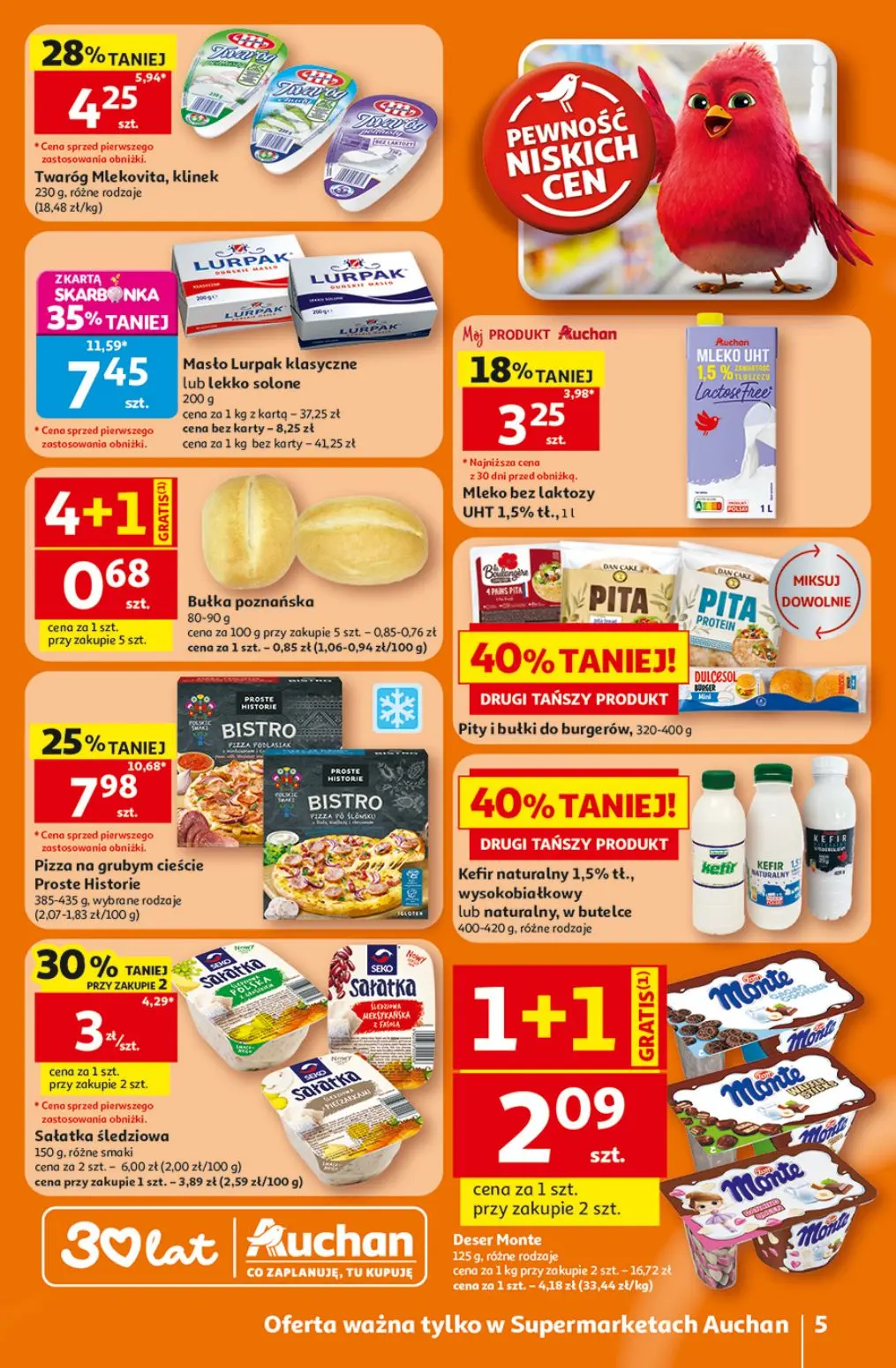 gazetka promocyjna Auchan Supermarket Oszczędni doceniają wielki wybór  - Strona 5