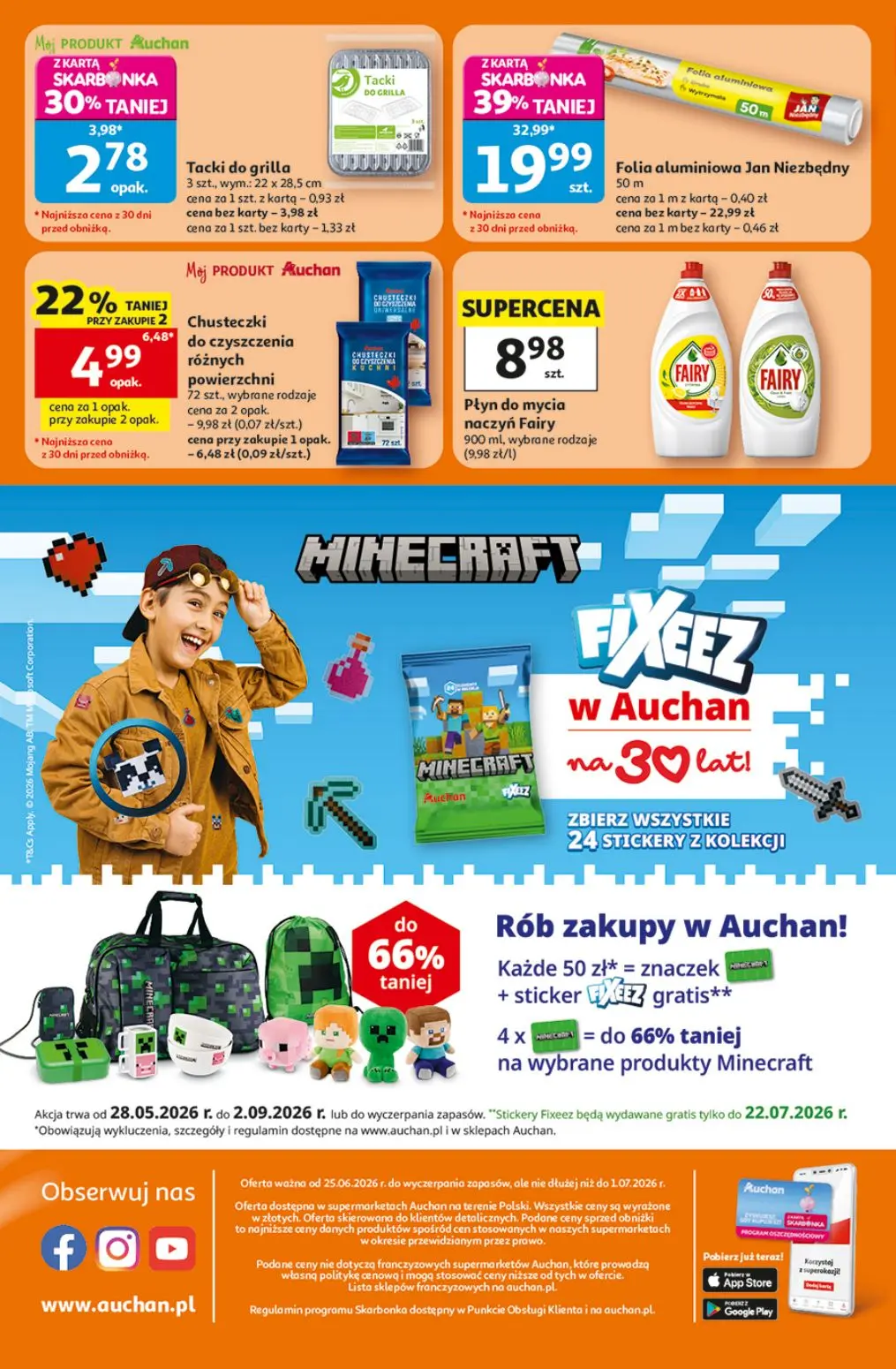 gazetka promocyjna Auchan Supermarket Oszczędni doceniają wielki wybór  - Strona 8