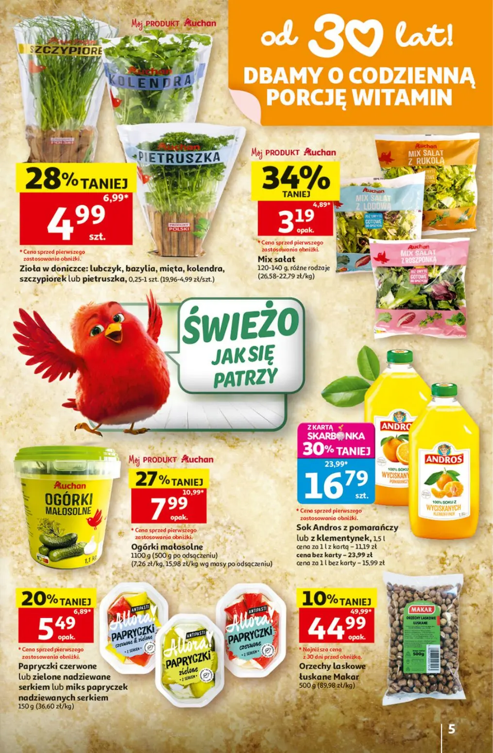 gazetka promocyjna Auchan Oszczędni doceniają wielki wybór  - Strona 5