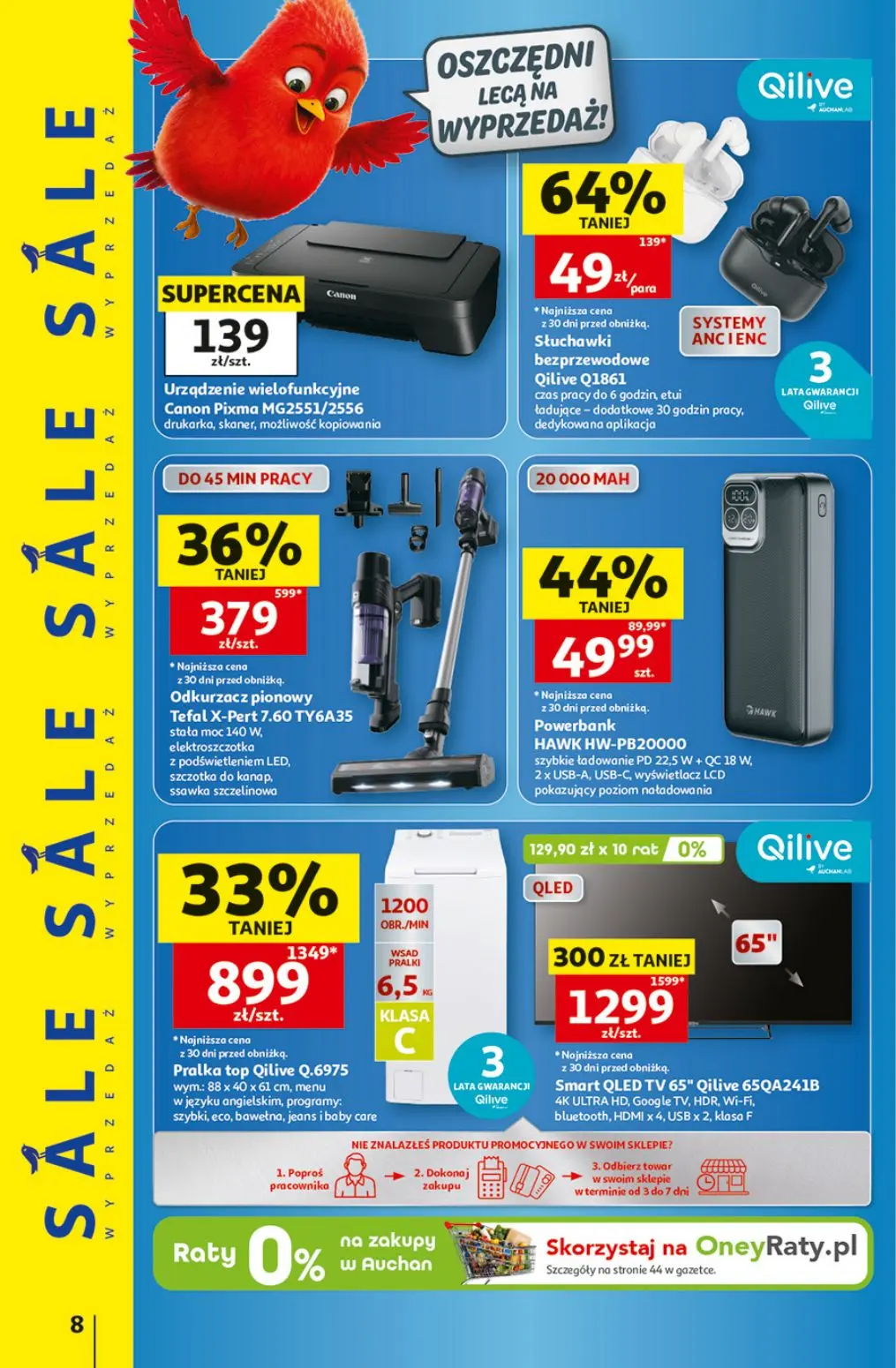 gazetka promocyjna Auchan Oszczędni doceniają wielki wybór  - Strona 8