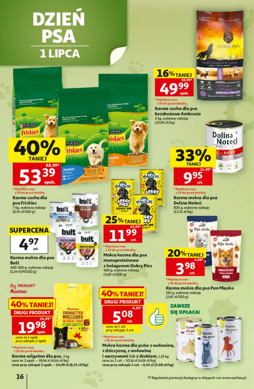 gazetka promocyjna Auchan Oszczędni doceniają wielki wybór  - Strona 16