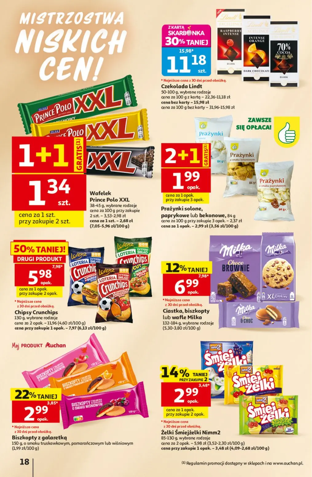 gazetka promocyjna Auchan Oszczędni doceniają wielki wybór  - Strona 18
