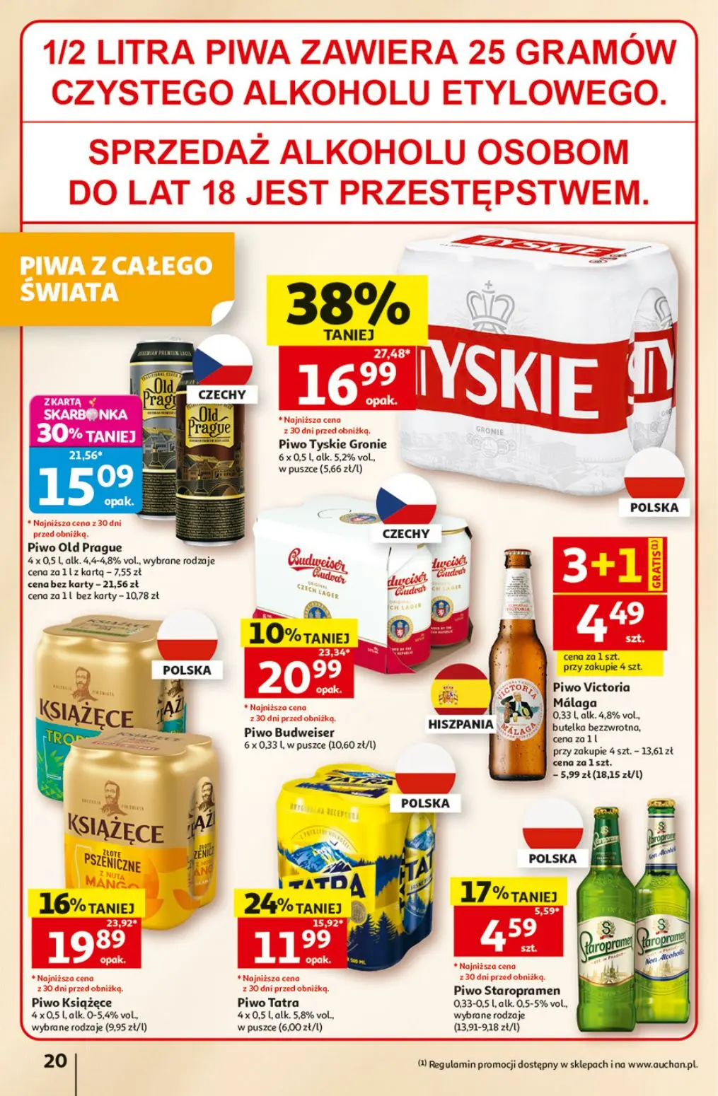 gazetka promocyjna Auchan Oszczędni doceniają wielki wybór  - Strona 20