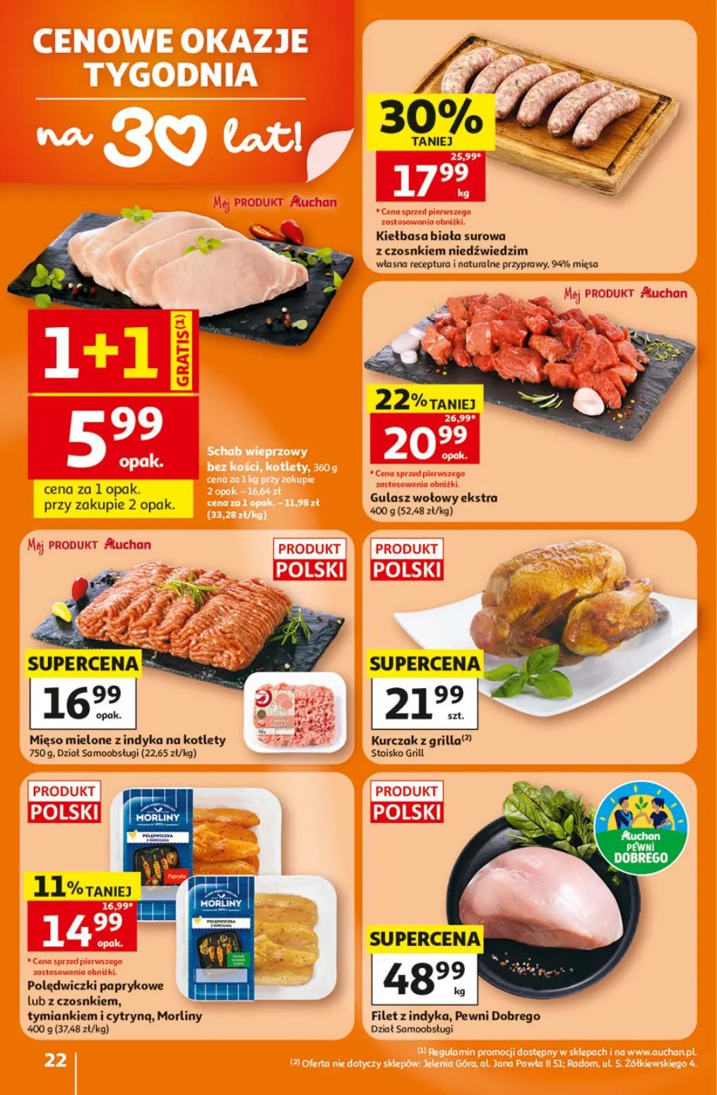 gazetka promocyjna Auchan Oszczędni doceniają wielki wybór  - Strona 22