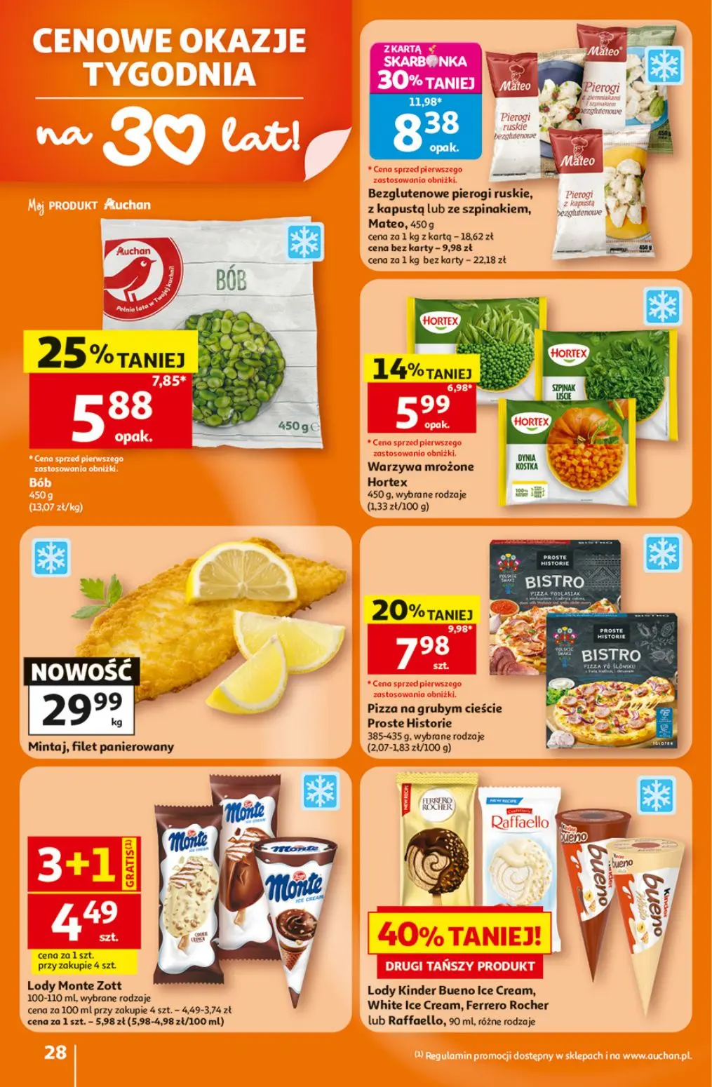 gazetka promocyjna Auchan Oszczędni doceniają wielki wybór  - Strona 28