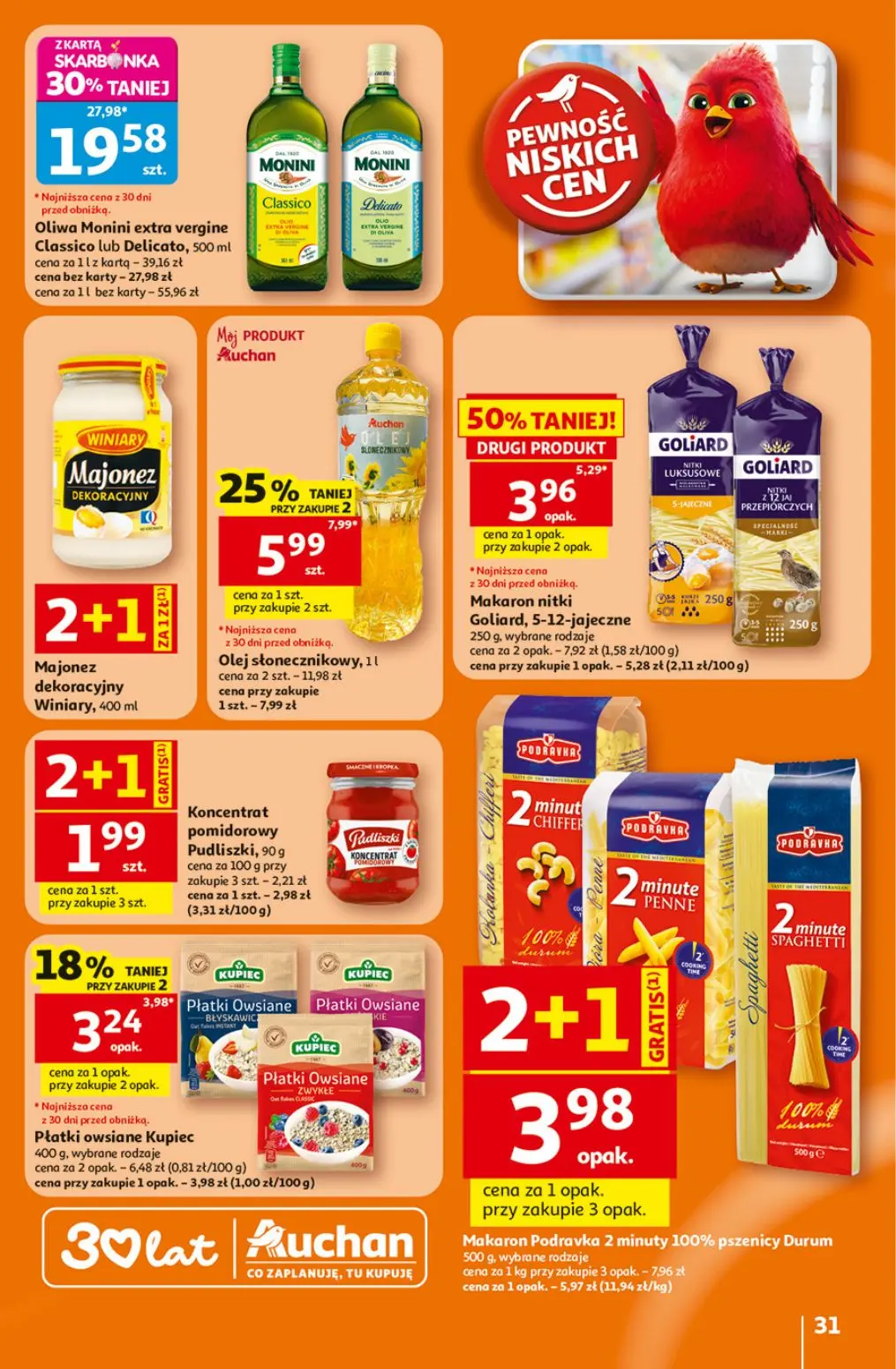gazetka promocyjna Auchan Oszczędni doceniają wielki wybór  - Strona 31