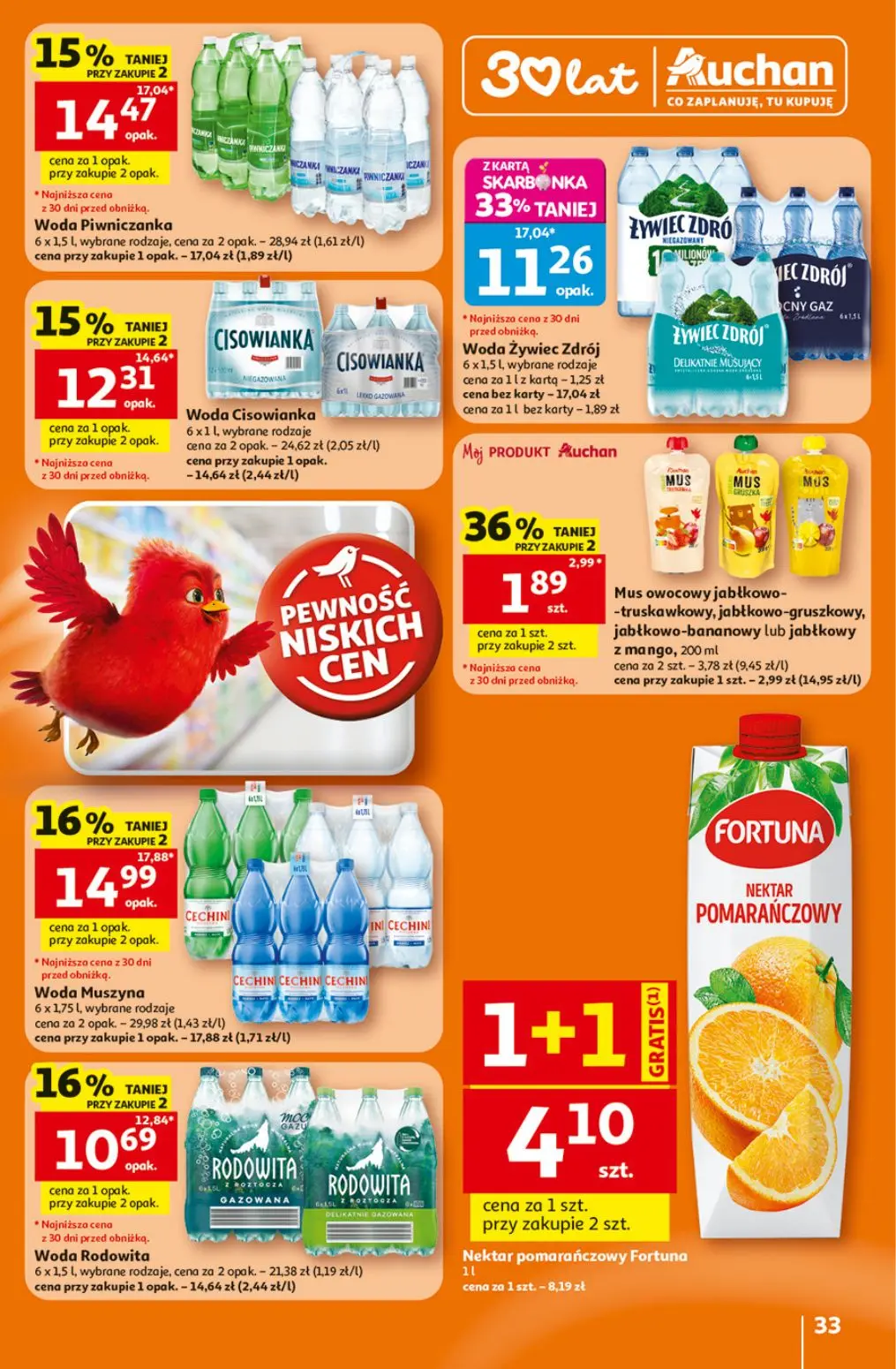 gazetka promocyjna Auchan Oszczędni doceniają wielki wybór  - Strona 33