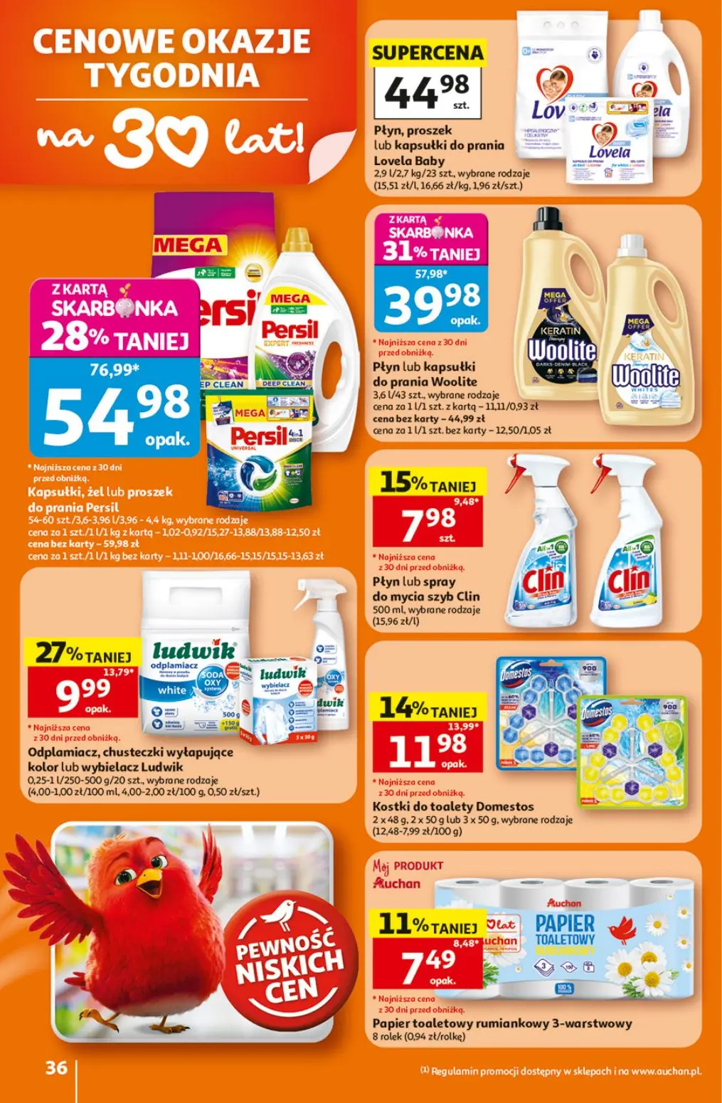 gazetka promocyjna Auchan Oszczędni doceniają wielki wybór  - Strona 36