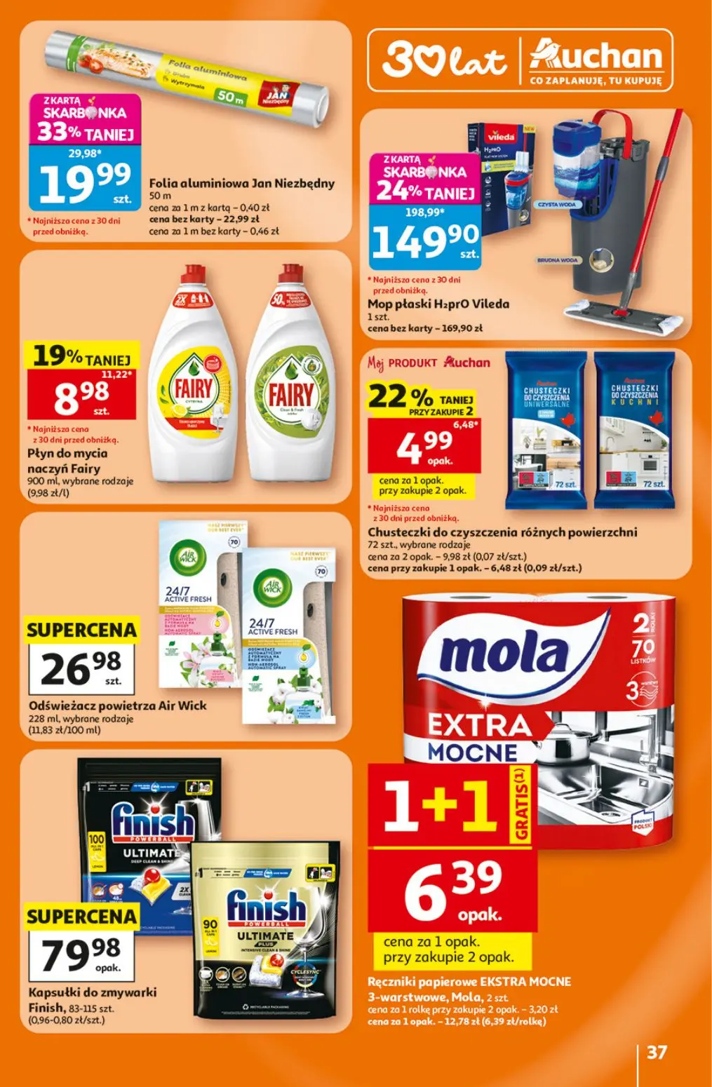 gazetka promocyjna Auchan Oszczędni doceniają wielki wybór  - Strona 37