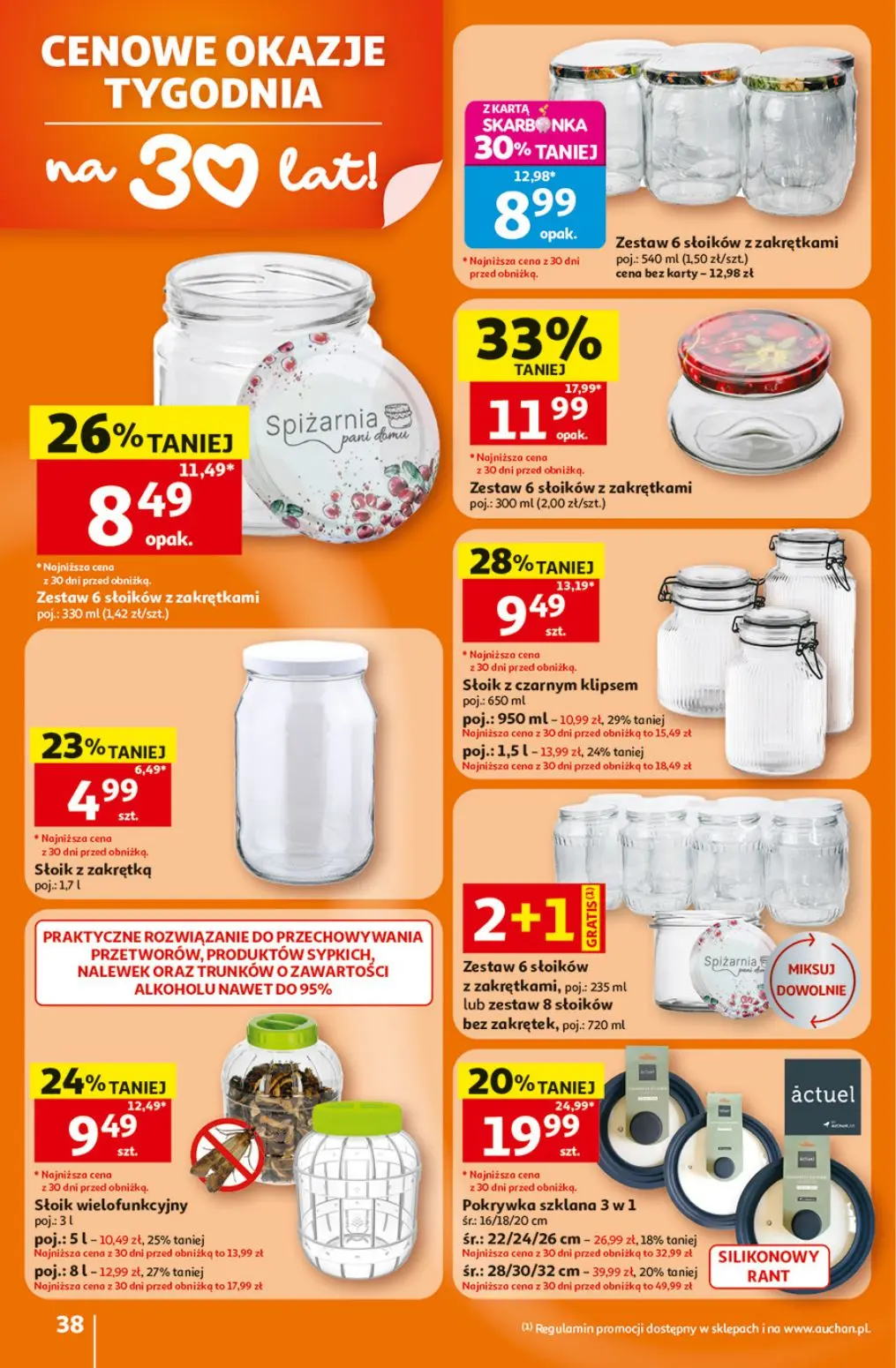 gazetka promocyjna Auchan Oszczędni doceniają wielki wybór  - Strona 38