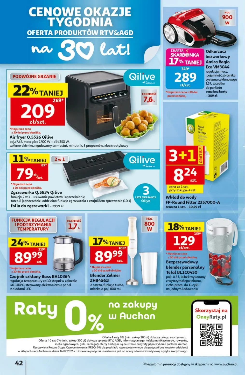 gazetka promocyjna Auchan Oszczędni doceniają wielki wybór  - Strona 42