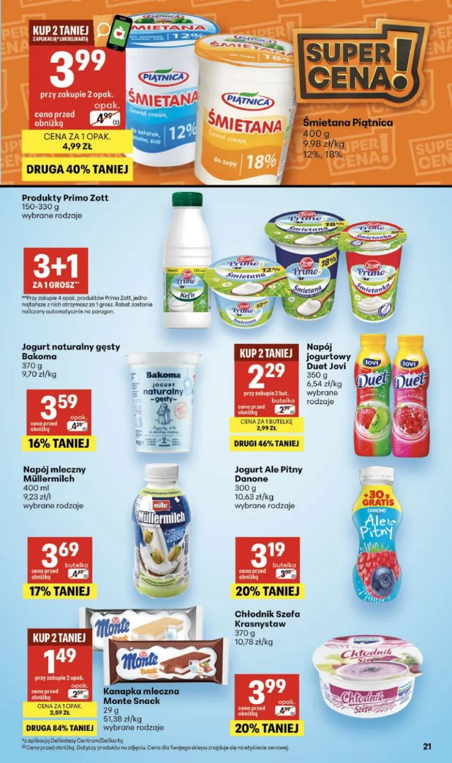 gazetka promocyjna Delikatesy Centrum Od czwartku - Strona 21
