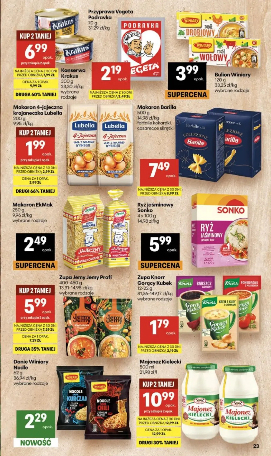 gazetka promocyjna Delikatesy Centrum Od czwartku - Strona 23