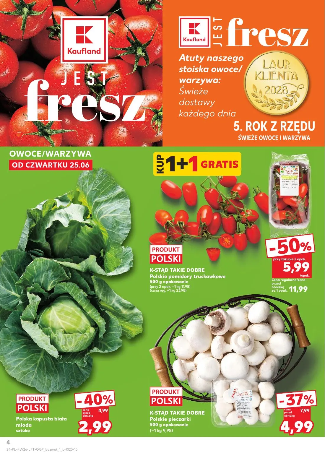gazetka promocyjna Kaufland Od czwartku - Strona 4