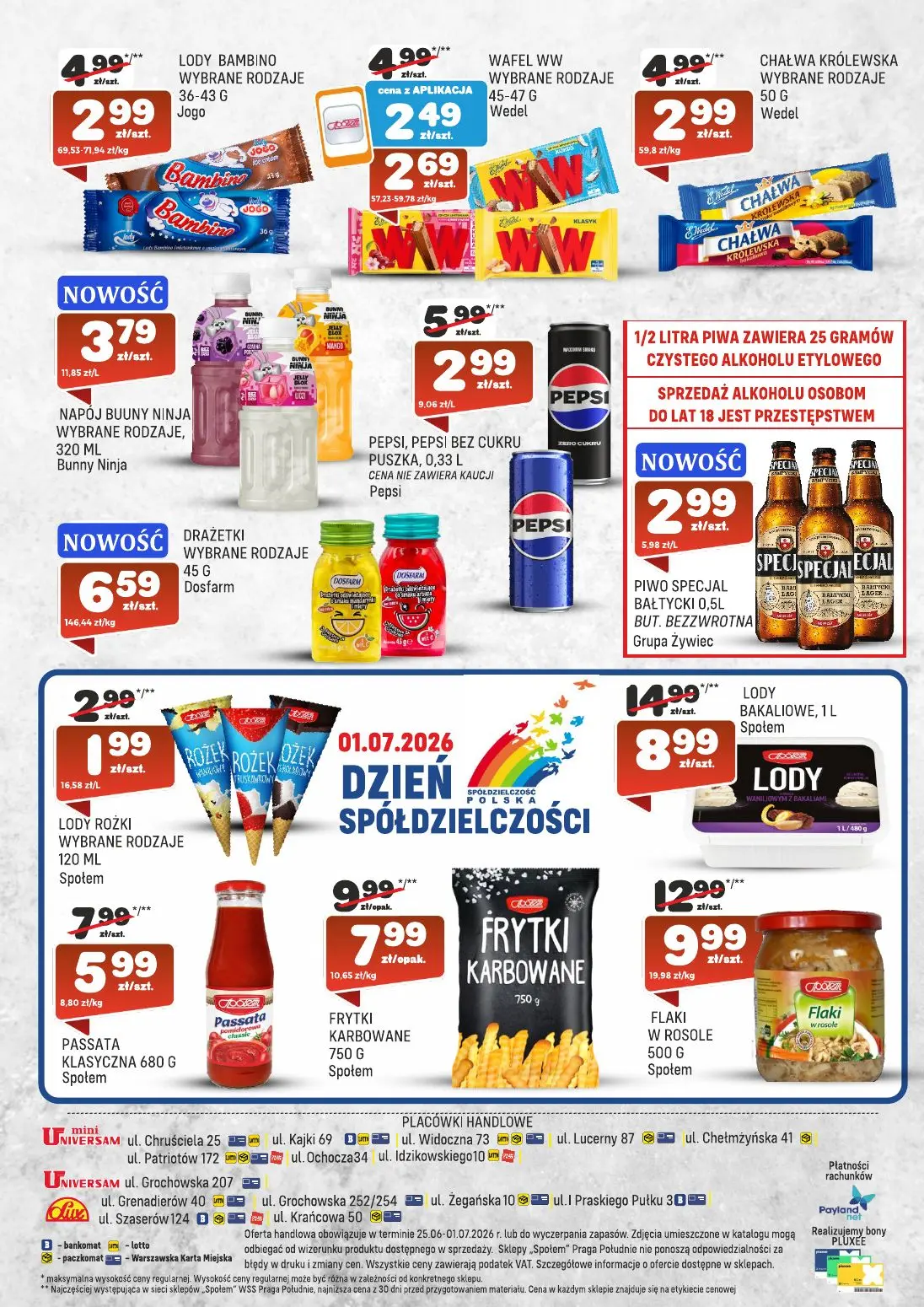 gazetka promocyjna Społem Praga  - Strona 4