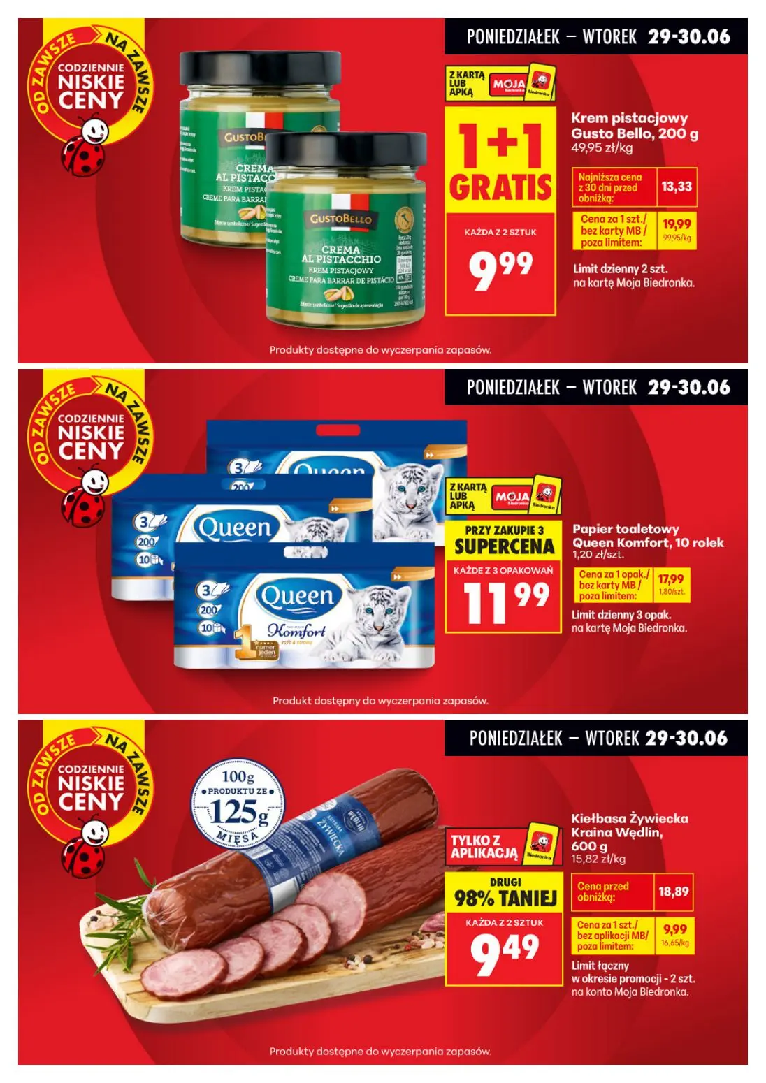 gazetka promocyjna Biedronka Biedronkowe oszczędności - Strona 3