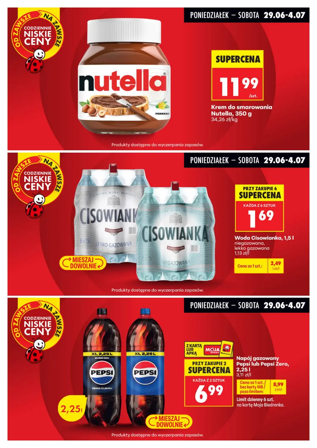 gazetka promocyjna Biedronka Biedronkowe oszczędności - Strona 7