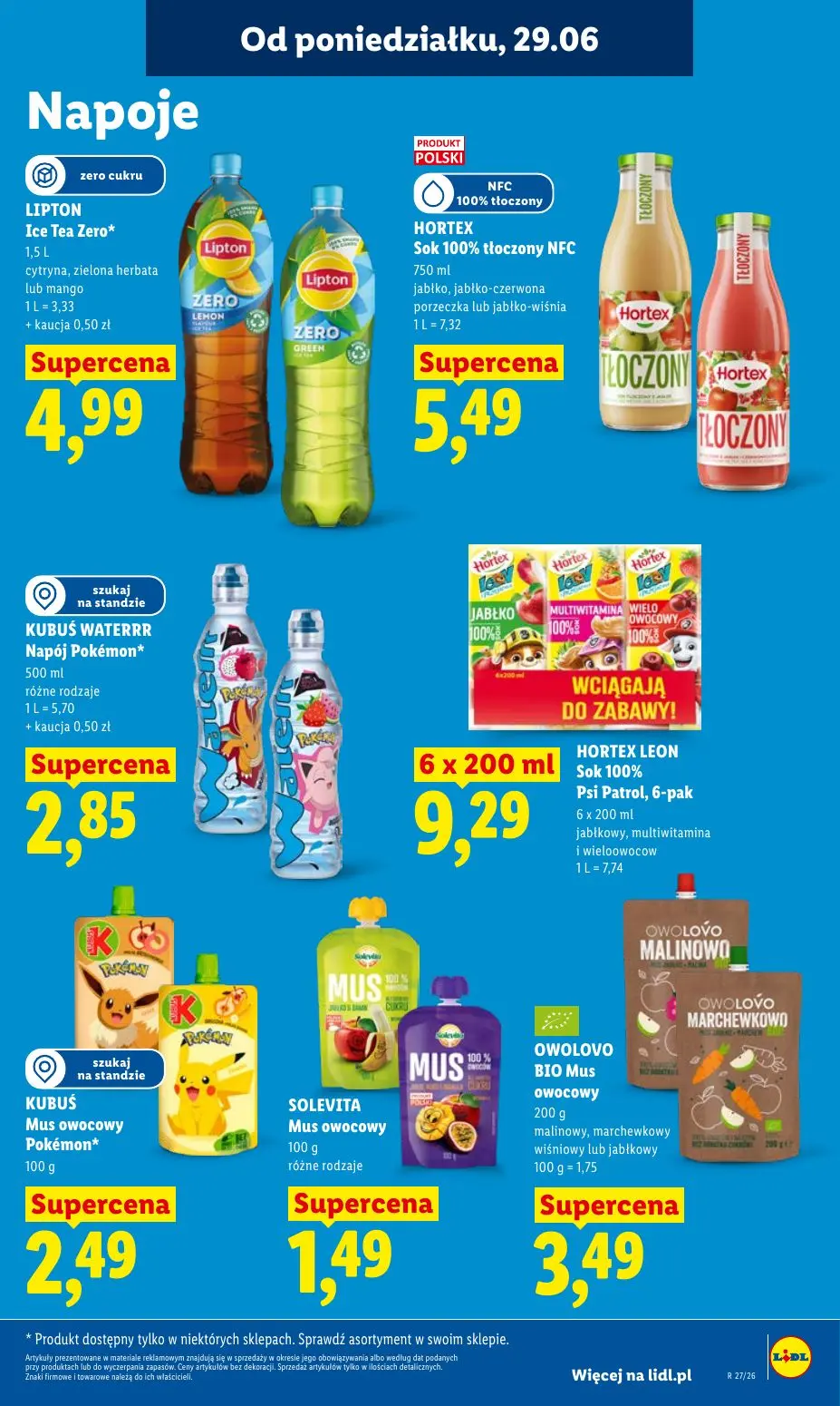 gazetka promocyjna LIDL Od poniedziałku - Strona 65
