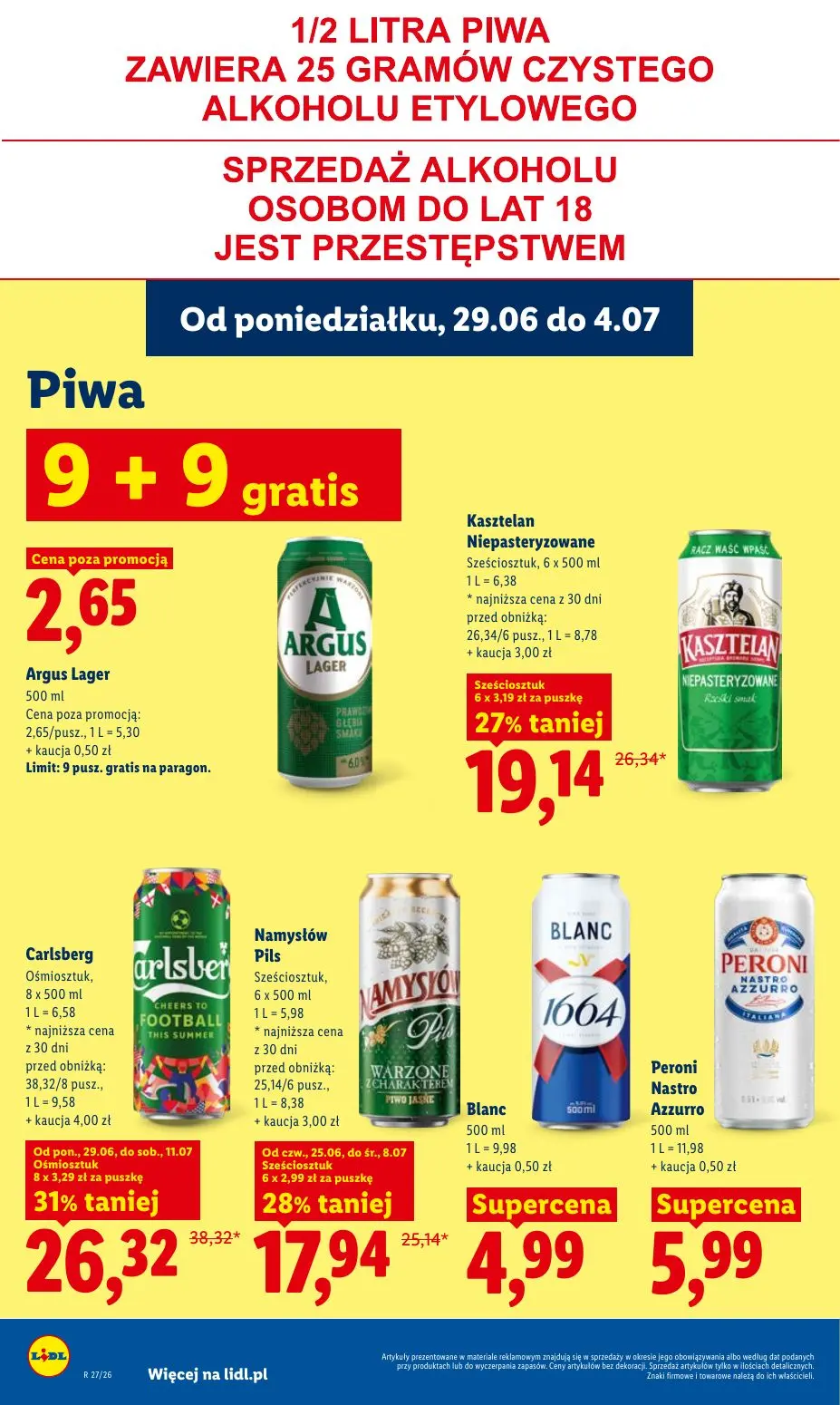 gazetka promocyjna LIDL Od poniedziałku - Strona 66