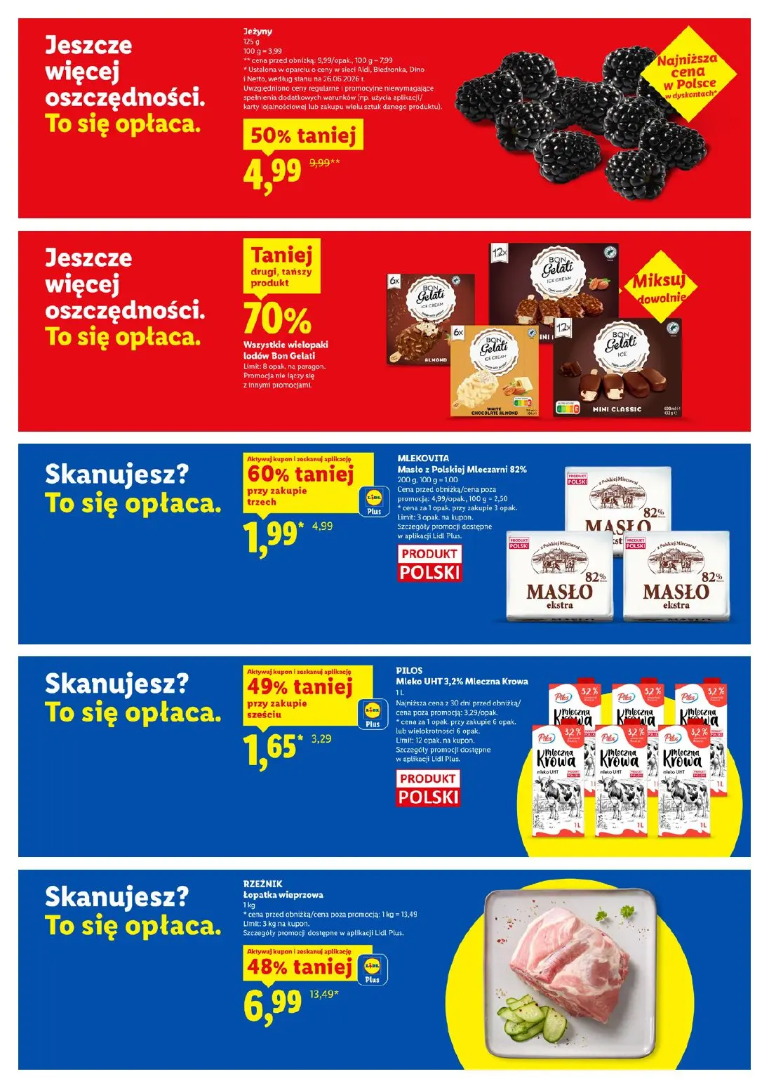 gazetka promocyjna LIDL Lidl plus. Skanujesz - To się opłaca - Strona 22
