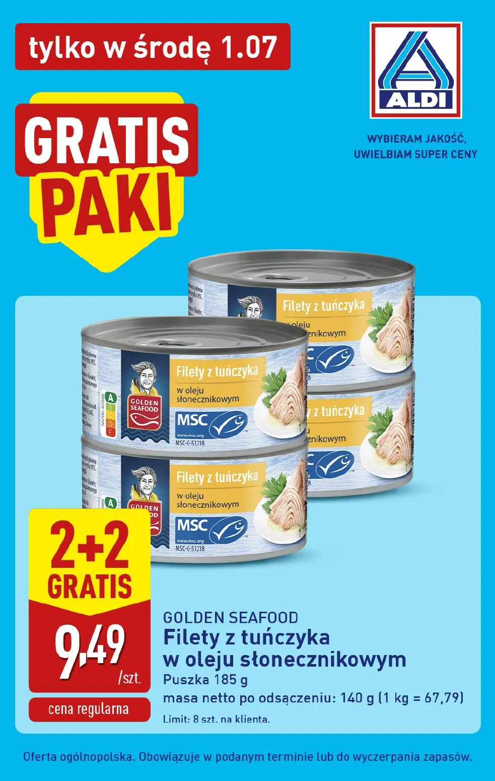 gazetka promocyjna ALDI Tylko w ŚRODĘ - Strona 2
