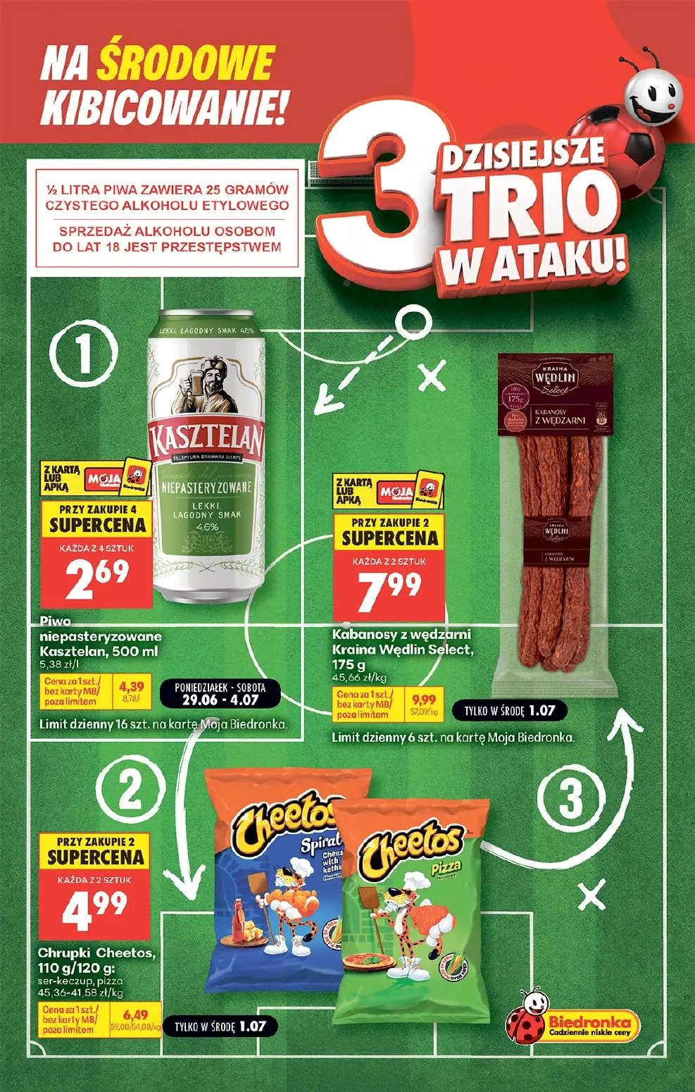 gazetka promocyjna Biedronka Środowe kibicowanie - Strona 2