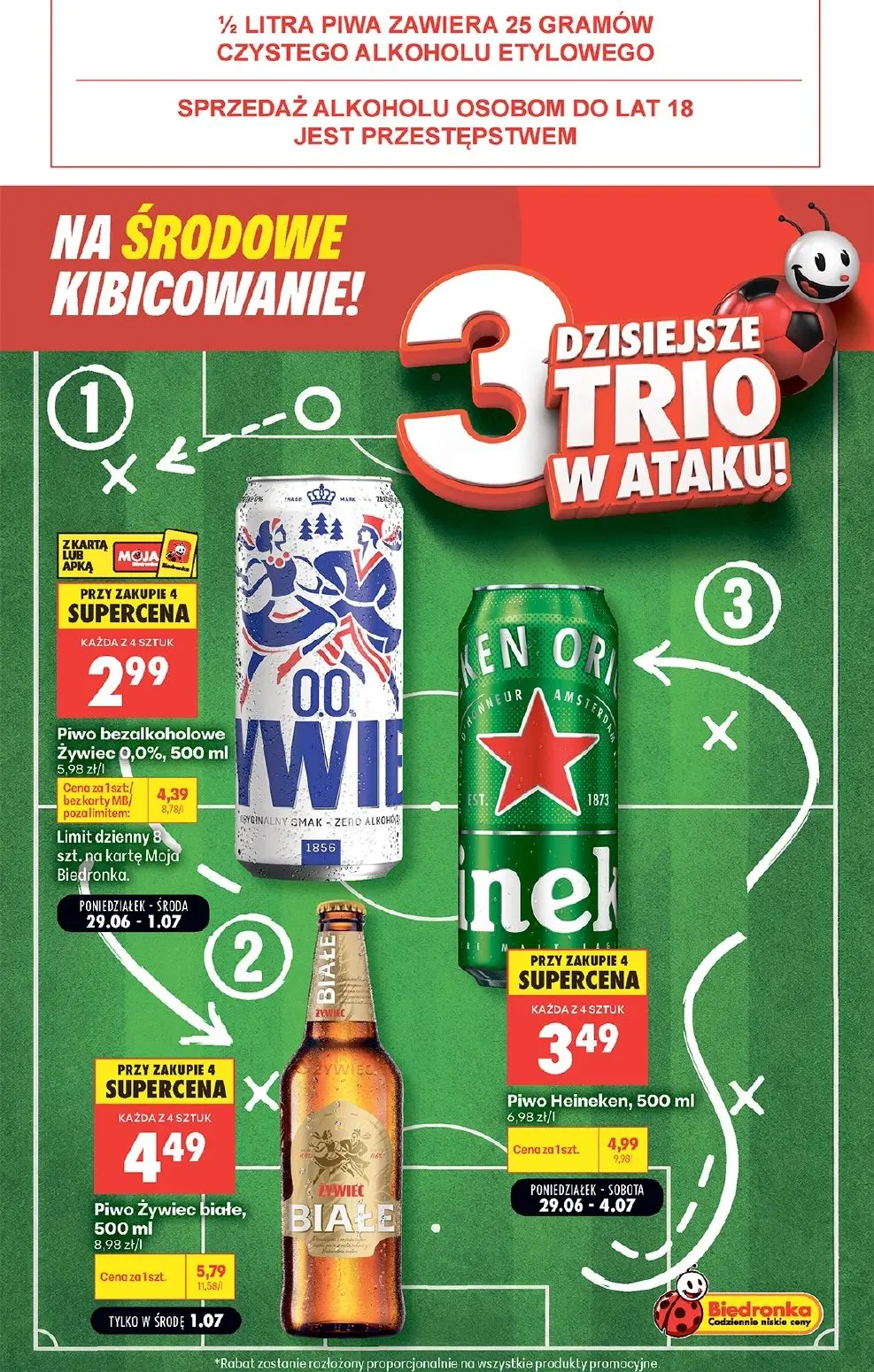 gazetka promocyjna Biedronka Środowe kibicowanie - Strona 3