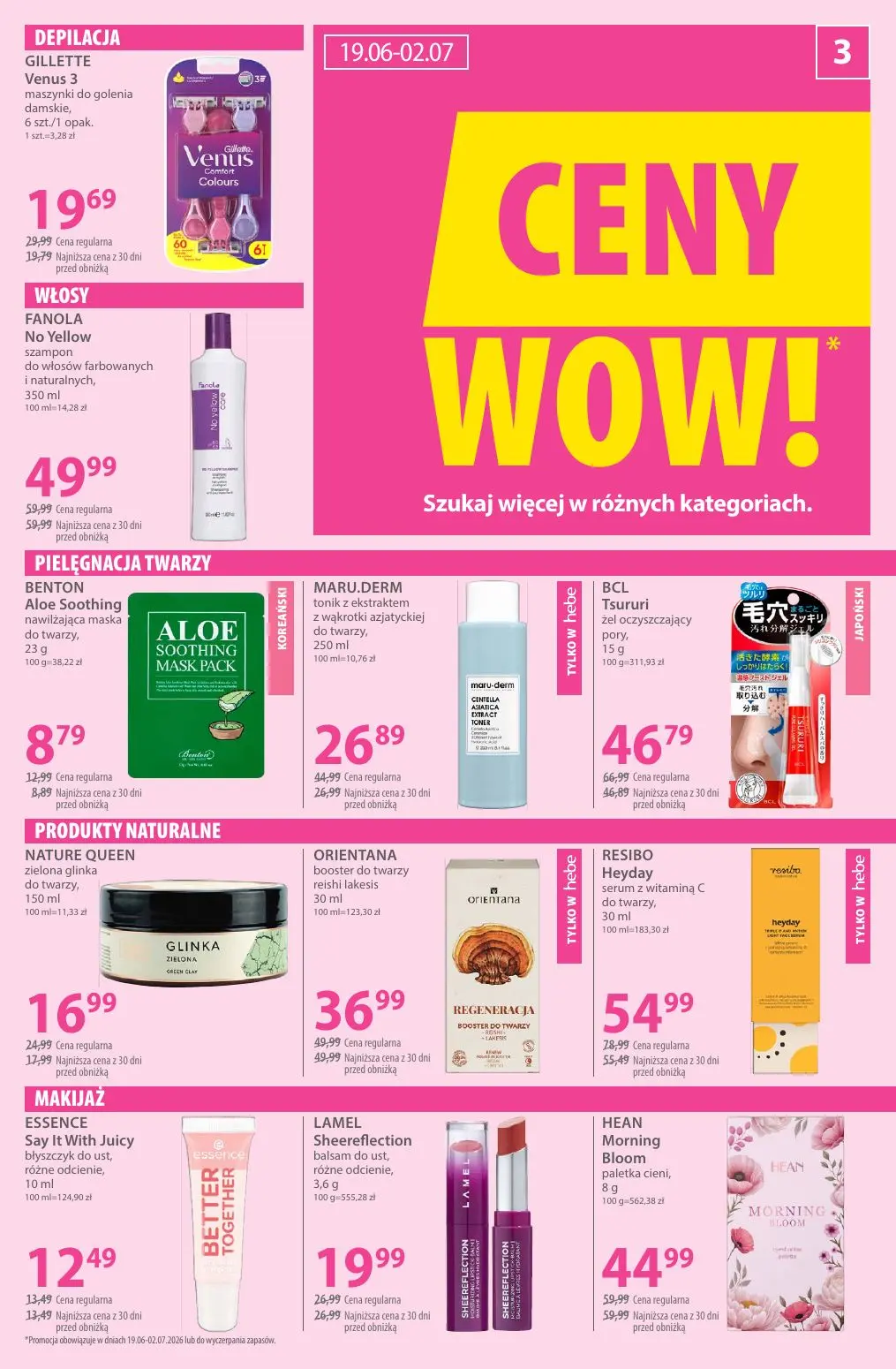 gazetka promocyjna hebe  - Strona 3