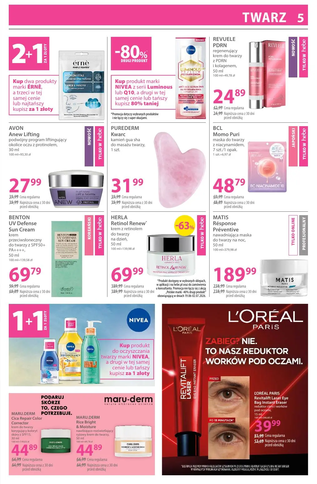 gazetka promocyjna hebe  - Strona 5